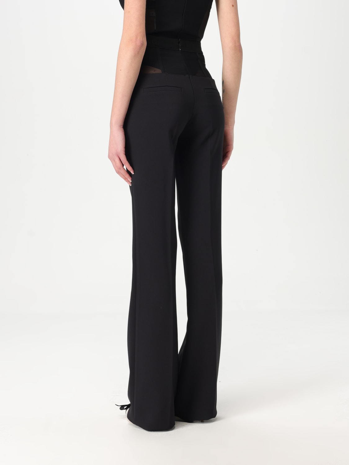 パンツ ELISABETTA FRANCHI Woman Pants Black PA081 110 Elisabetta Franchi Pants for Women SS25 | GIGLIO.COM
