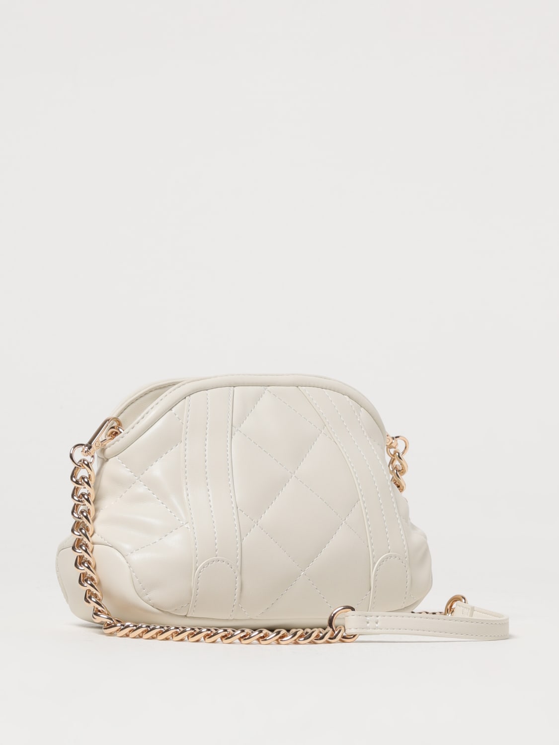 LIU JO BORSA MINI: Borsa a tracolla Kate Liu Jo in pelle sintetica matelassè , Bianco - Img 2