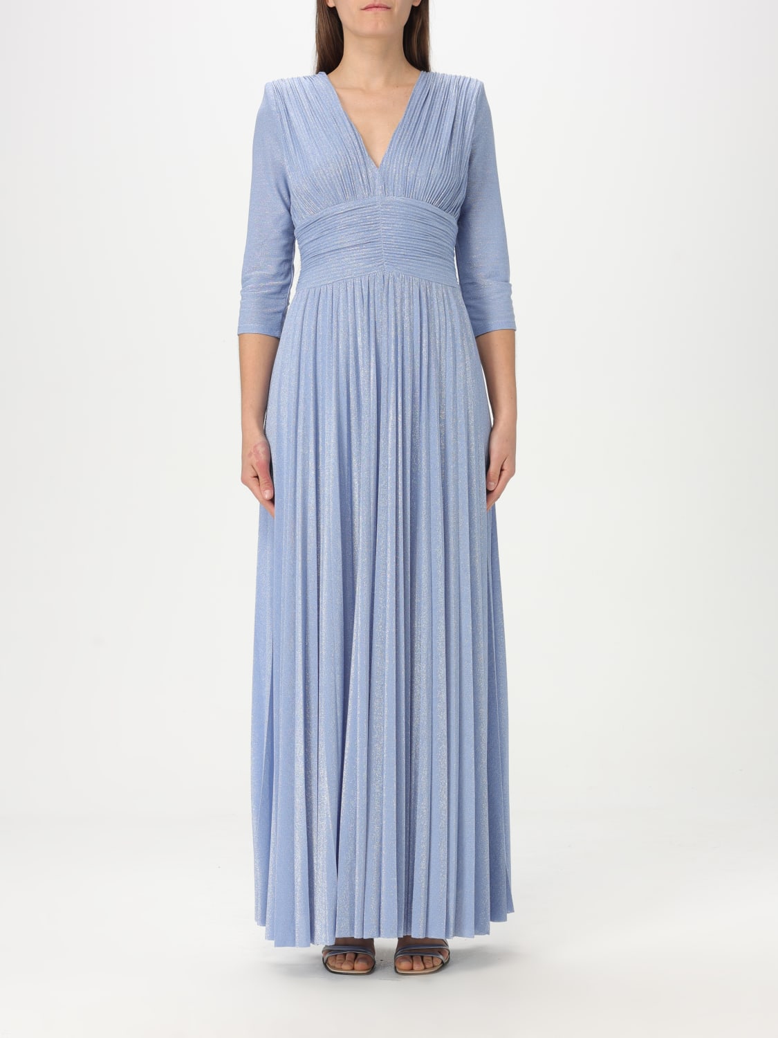 ワンピース LIU JO Woman Dress Blue CA5289JS006 A4324 Liu Jo Black Woman Dress Ca5289js006 A4324 Blue