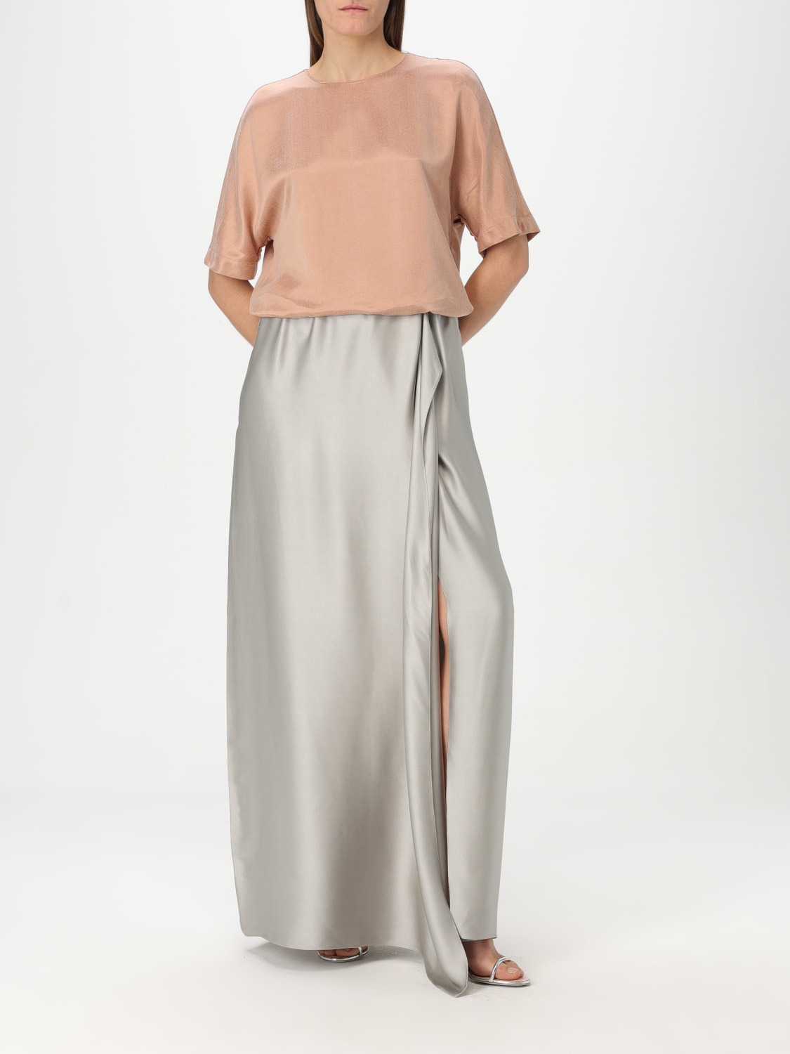 スカート GIORGIO ARMANI Women Long Skirts GW000806TE10101U8045 Grey GIORGIO ARMANI: Skirt woman - Grey | Giorgio Armani skirt