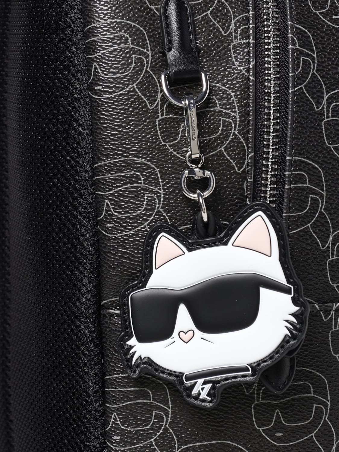 KARL LAGERFELD MOCHILA: Mochila mujer Karl Lagerfeld, Negro - Img 3