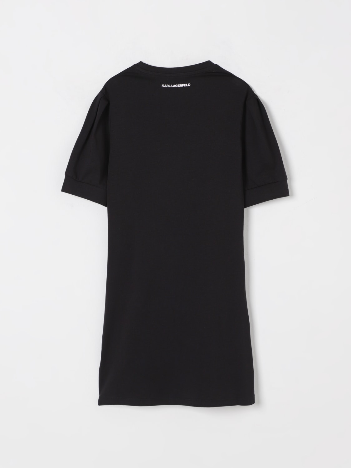KARL LAGERFELD KLEID: Kleid kinder Karl Lagerfeld, Schwarz - Img 2