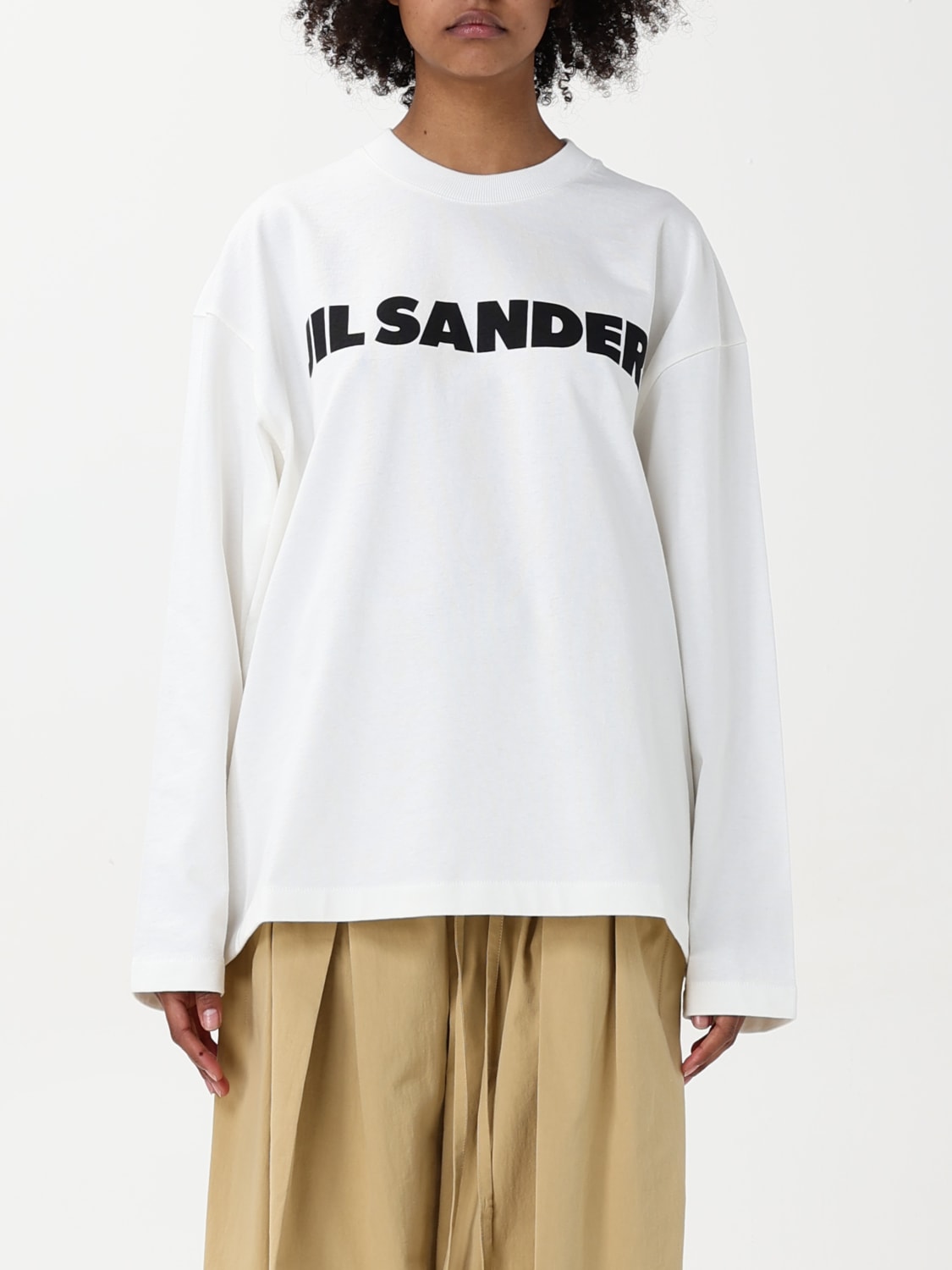 JIL SANDER T-SHIRT: T-shirt woman Jil Sander, White - Img 1