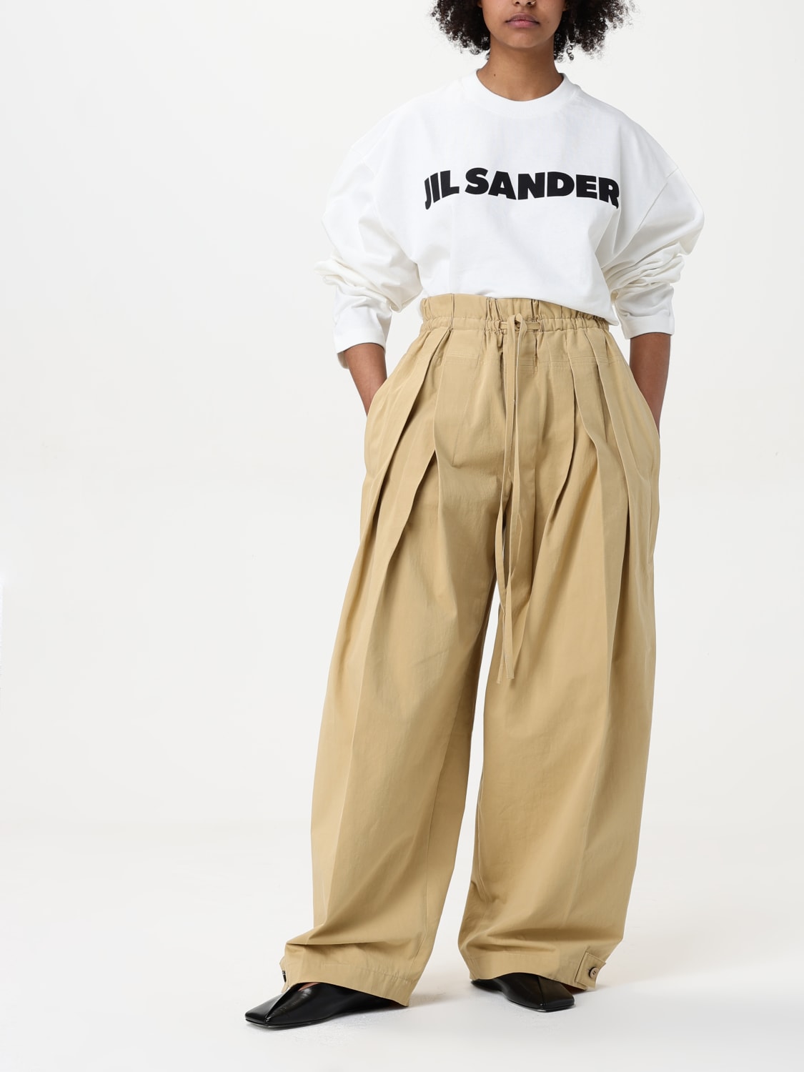JIL SANDER T-SHIRT: T-shirt woman Jil Sander, White - Img 2