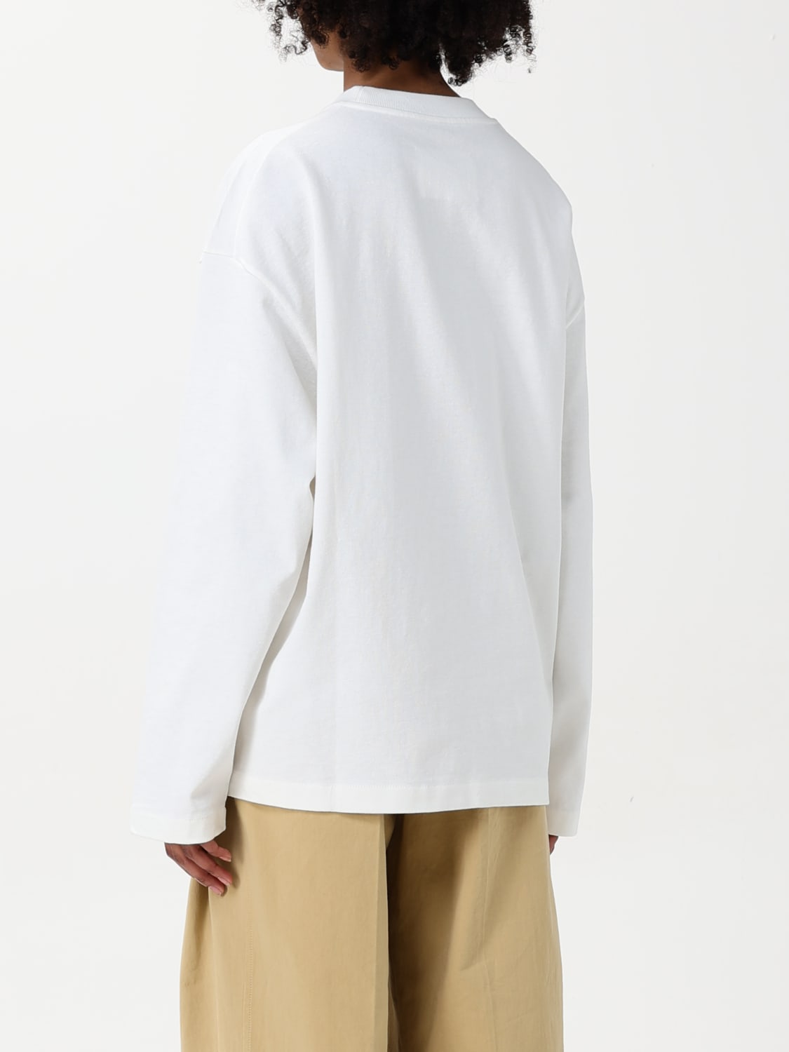 JIL SANDER T-SHIRT: T-shirt woman Jil Sander, White - Img 3