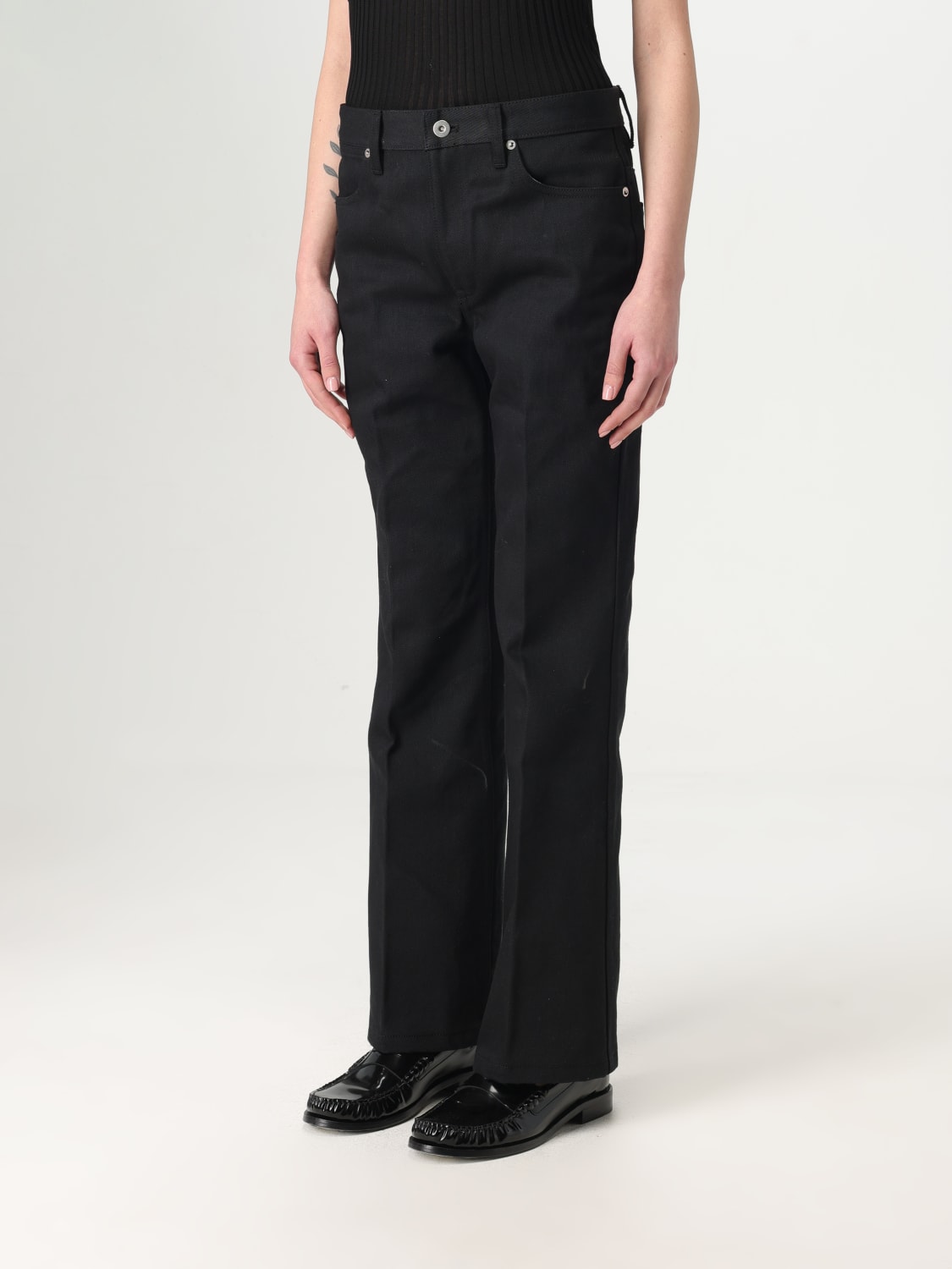 デニム・ジーパン JIL SANDER Woman Jeans Black J04KA0120J45288 001 JIL SANDER: Jeans woman - Black | Jil Sander jeans