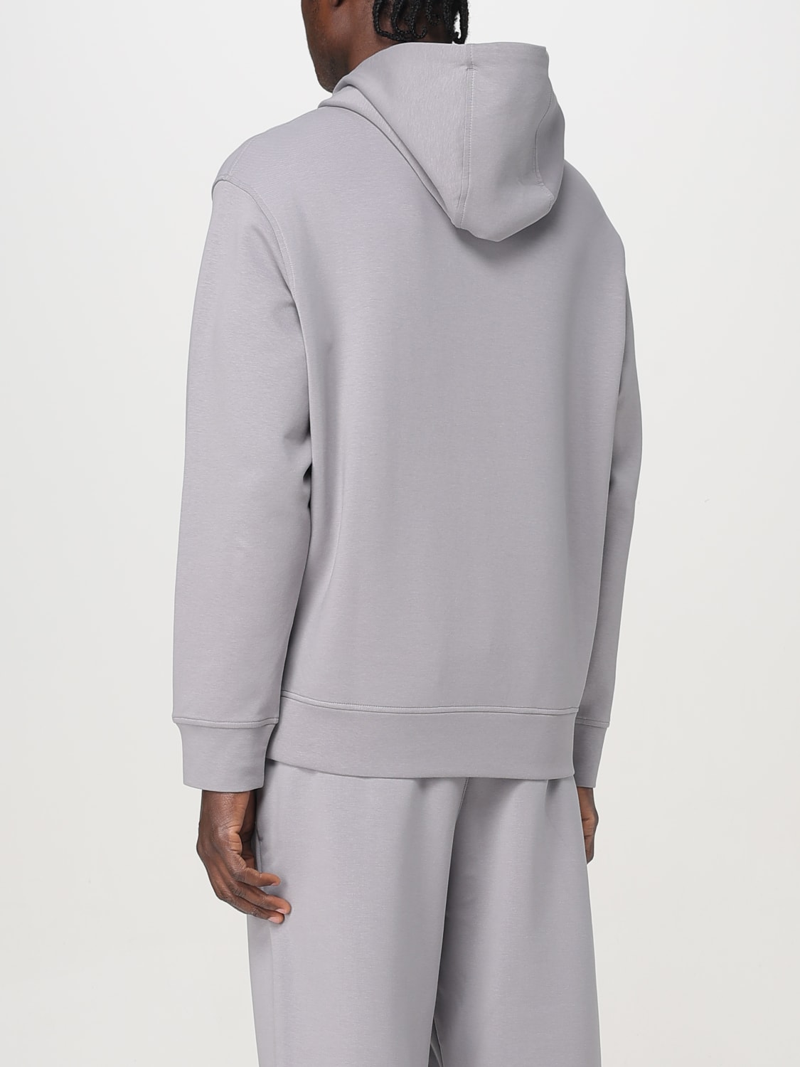 EMPORIO ARMANI SWEATSHIRT: Pullover herren Emporio Armani, Grau - Img 3