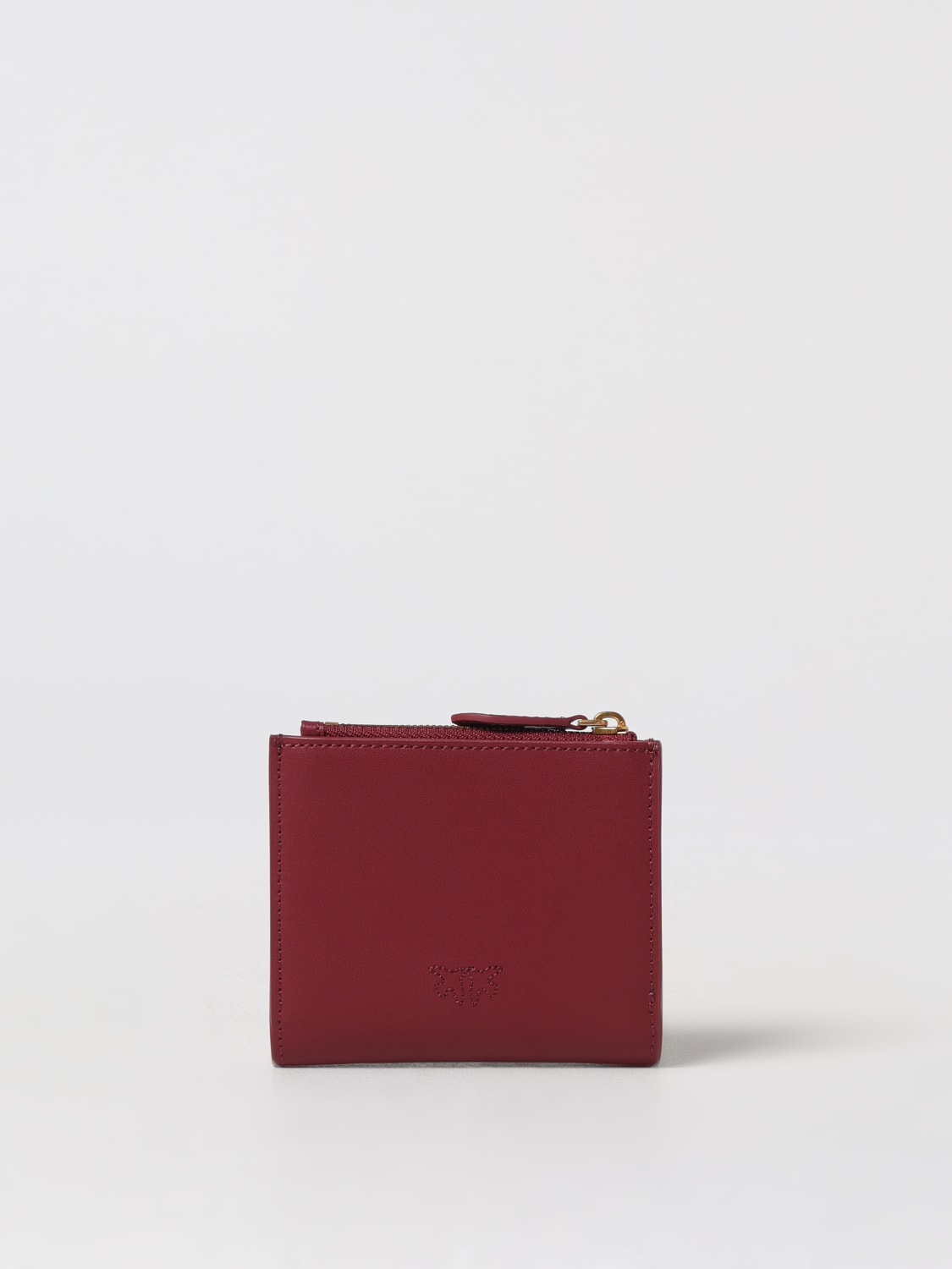 PINKO WALLET: Wallet woman Pinko, Burgundy - Img 3