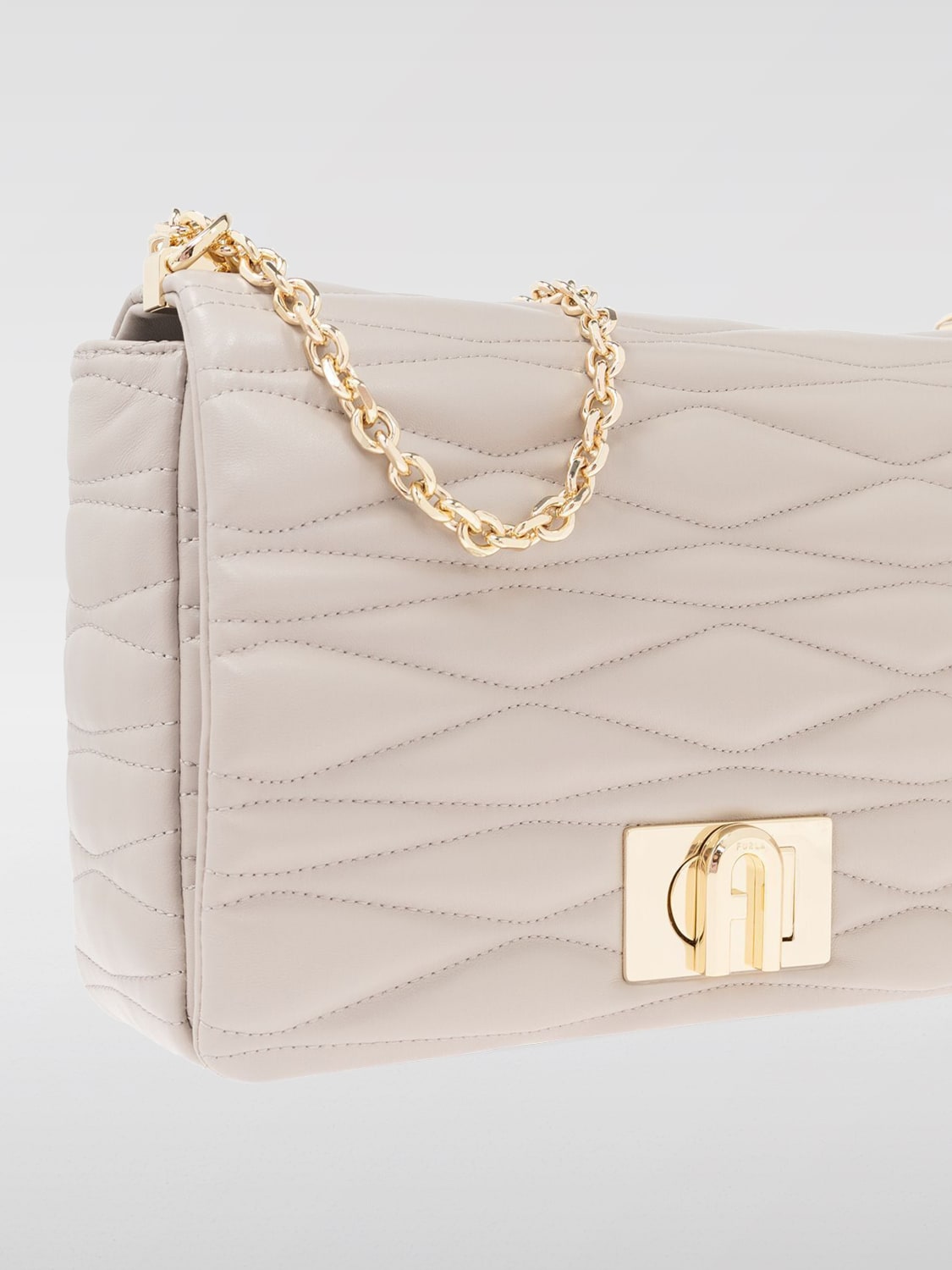 ショルダーバッグ・ポシェット FURLA Woman Crossbody bags Cream WB01672BX3221 VAN00 FURLA: Shoulder bag woman - Cream | Furla crossbody bags
