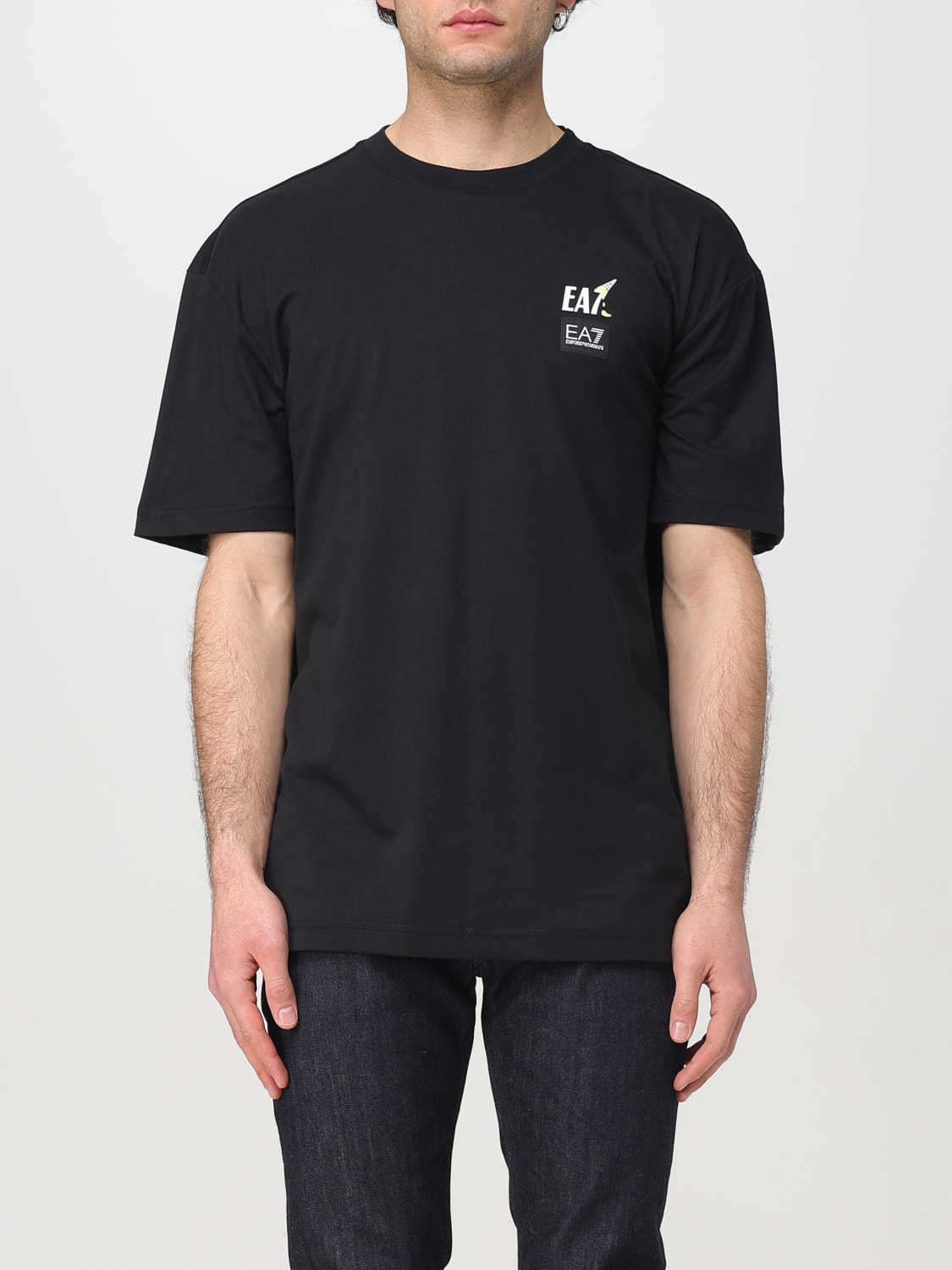 EA7 T-SHIRT: T-shirt men Ea7, Black - Img 1