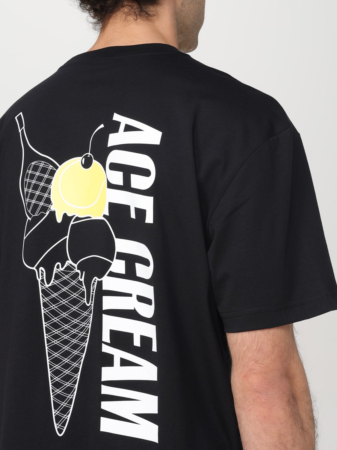 EA7 T-SHIRT: T-shirt men Ea7, Black - Img 3