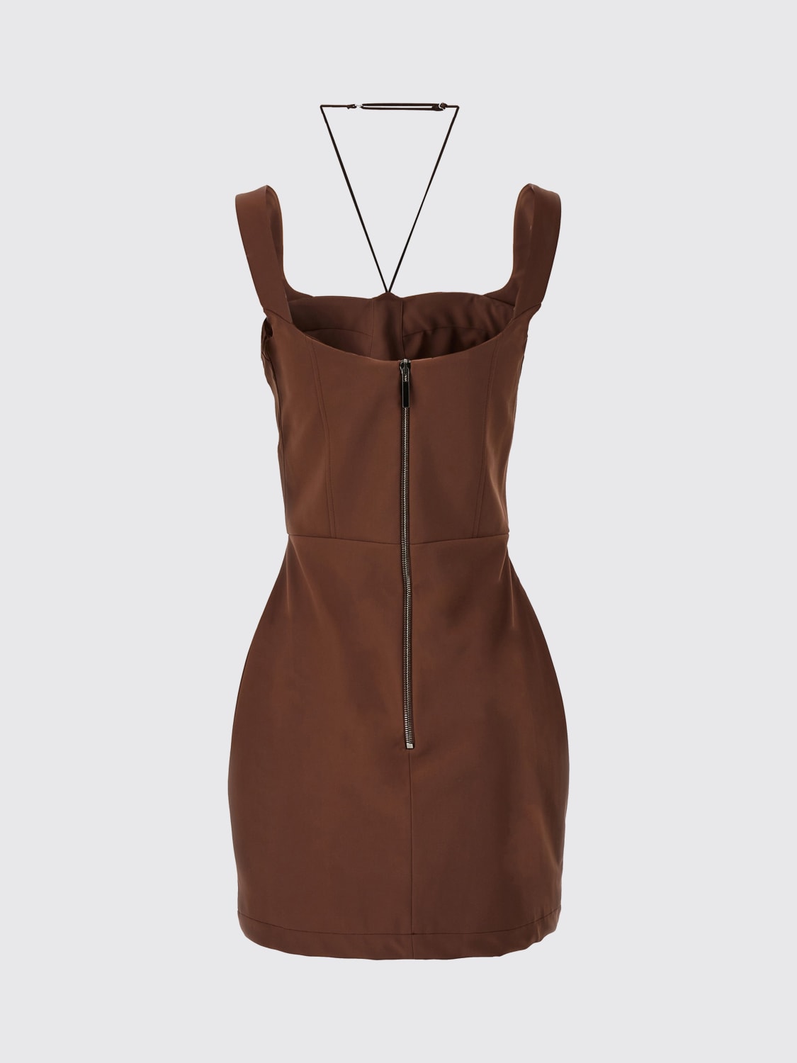 NENSI DOJAKA ABITO: Abito tubino Nensi Dojaka, Marrone - Img 2