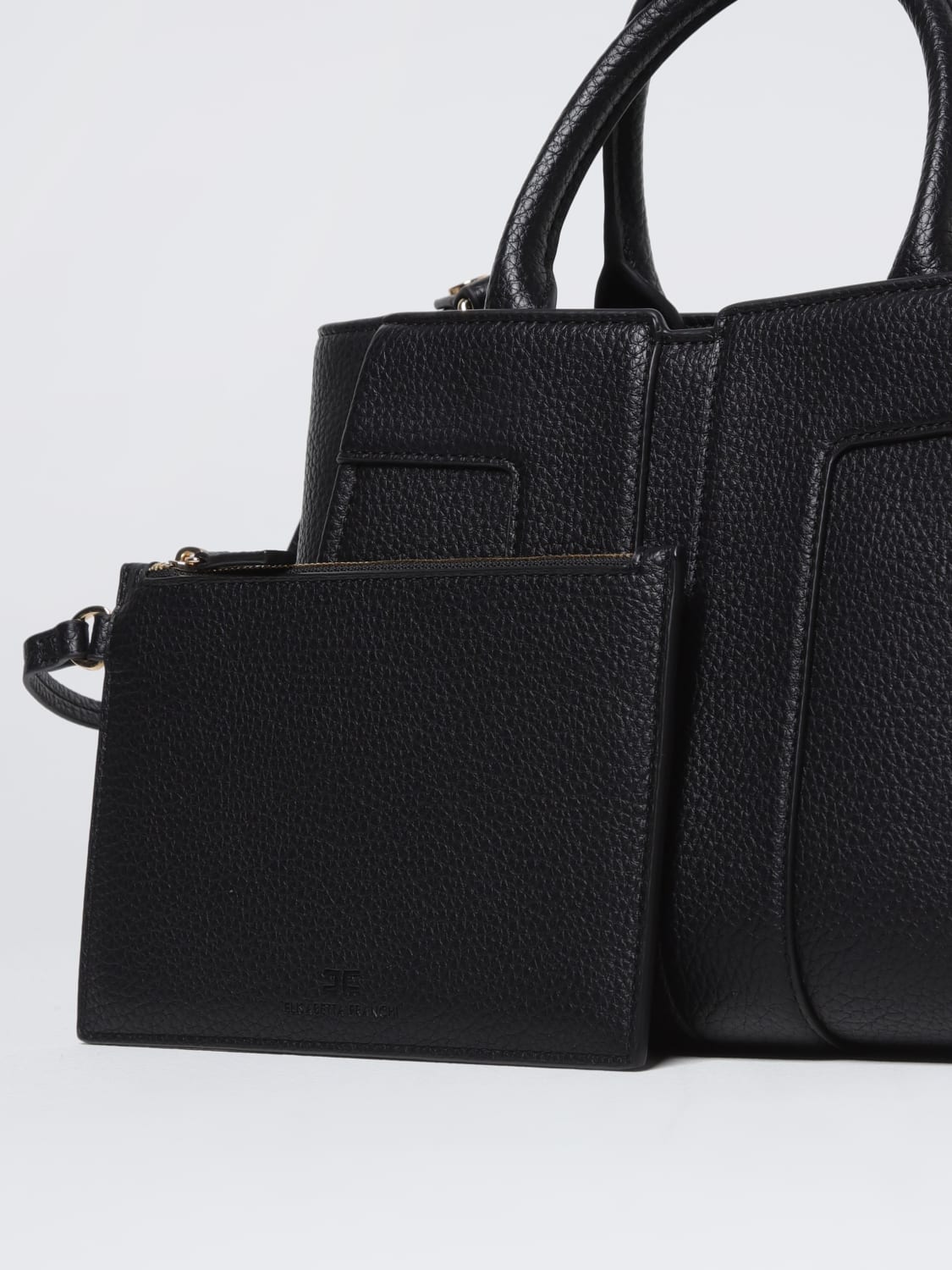 ELISABETTA FRANCHI HANDBAG: Handbag woman Elisabetta Franchi, Black - Img 3