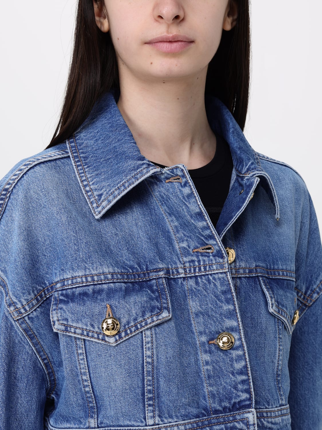 ジャケット ELISABETTA FRANCHI Woman Jacket Blue BJ35N 192 ELISABETTA FRANCHI: Blazer woman - Blue | Elisabetta Franchi