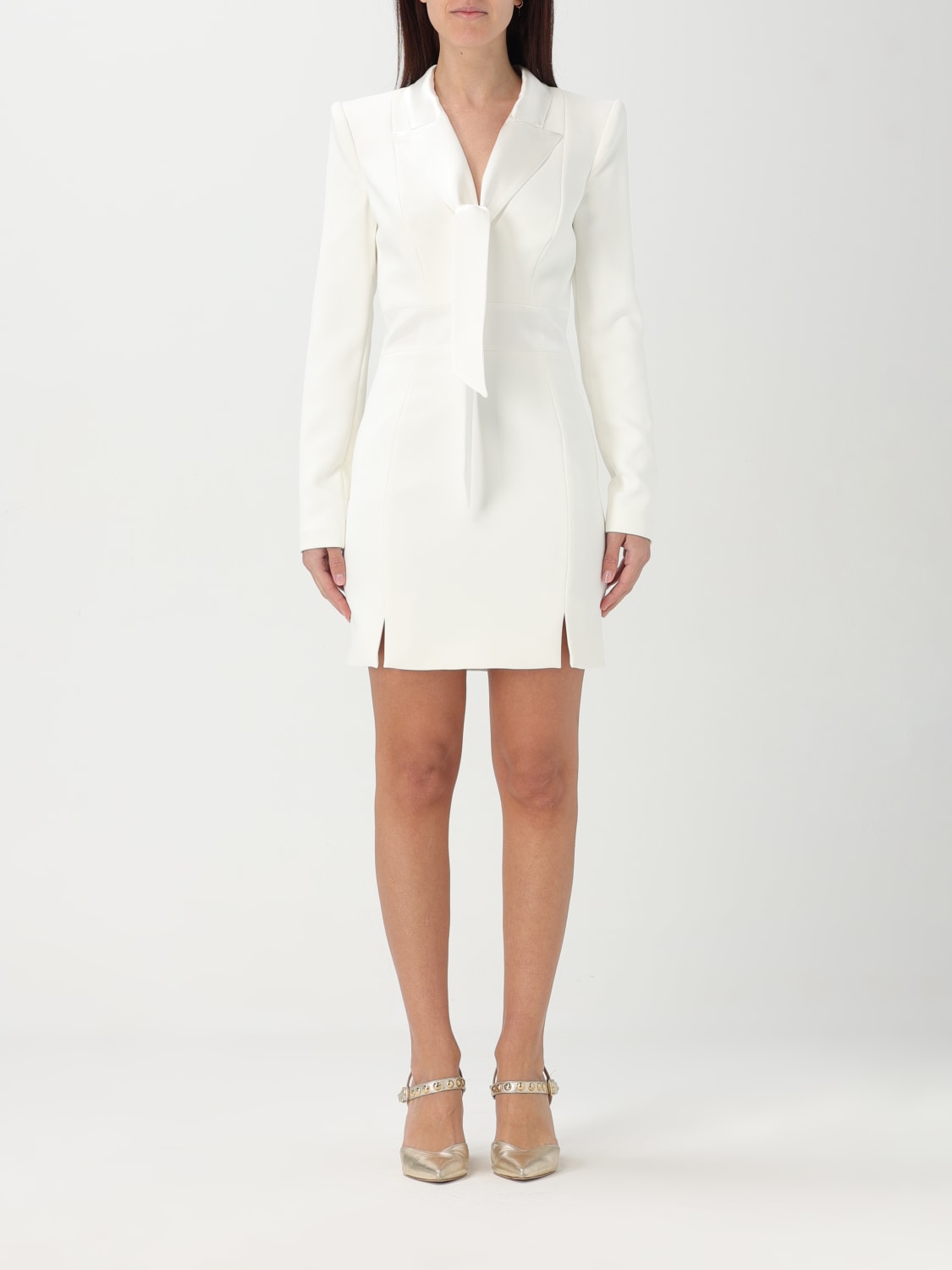 ワンピース ELISABETTA FRANCHI Woman Dress Ivory AB709 360 ELISABETTA FRANCHI: Dress woman - Ivory | Elisabetta Franchi