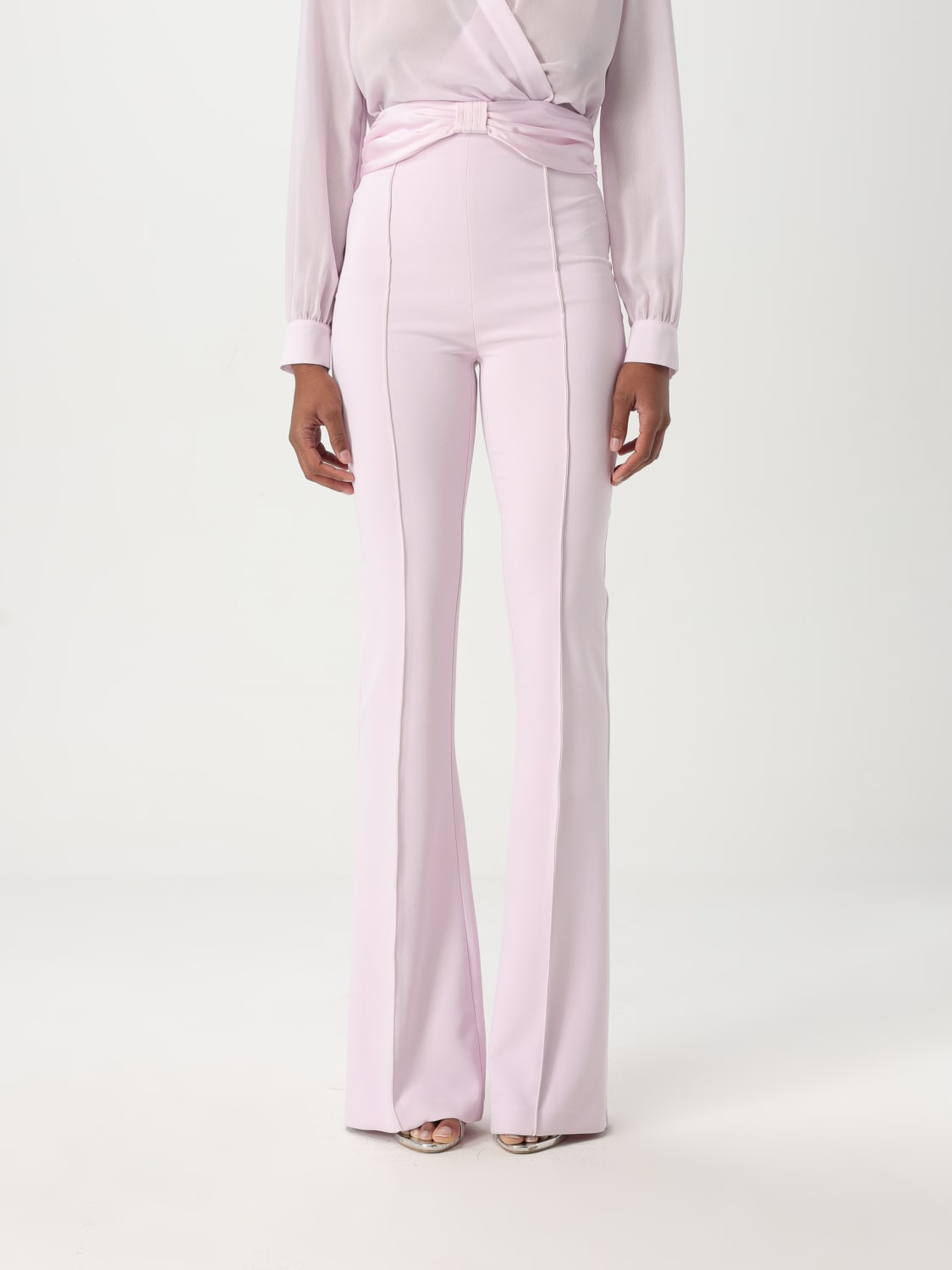 ELISABETTA FRANCHI PANTS: Pants woman Elisabetta Franchi, Pink - Img 1