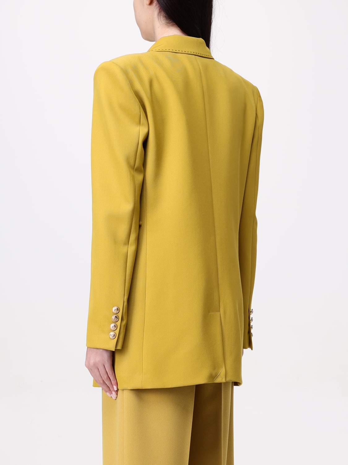アウターその他 ELISABETTA FRANCHI Woman Blazer Yellow GI128 DC6 ELISABETTA FRANCHI: Blazer woman - Yellow | Elisabetta