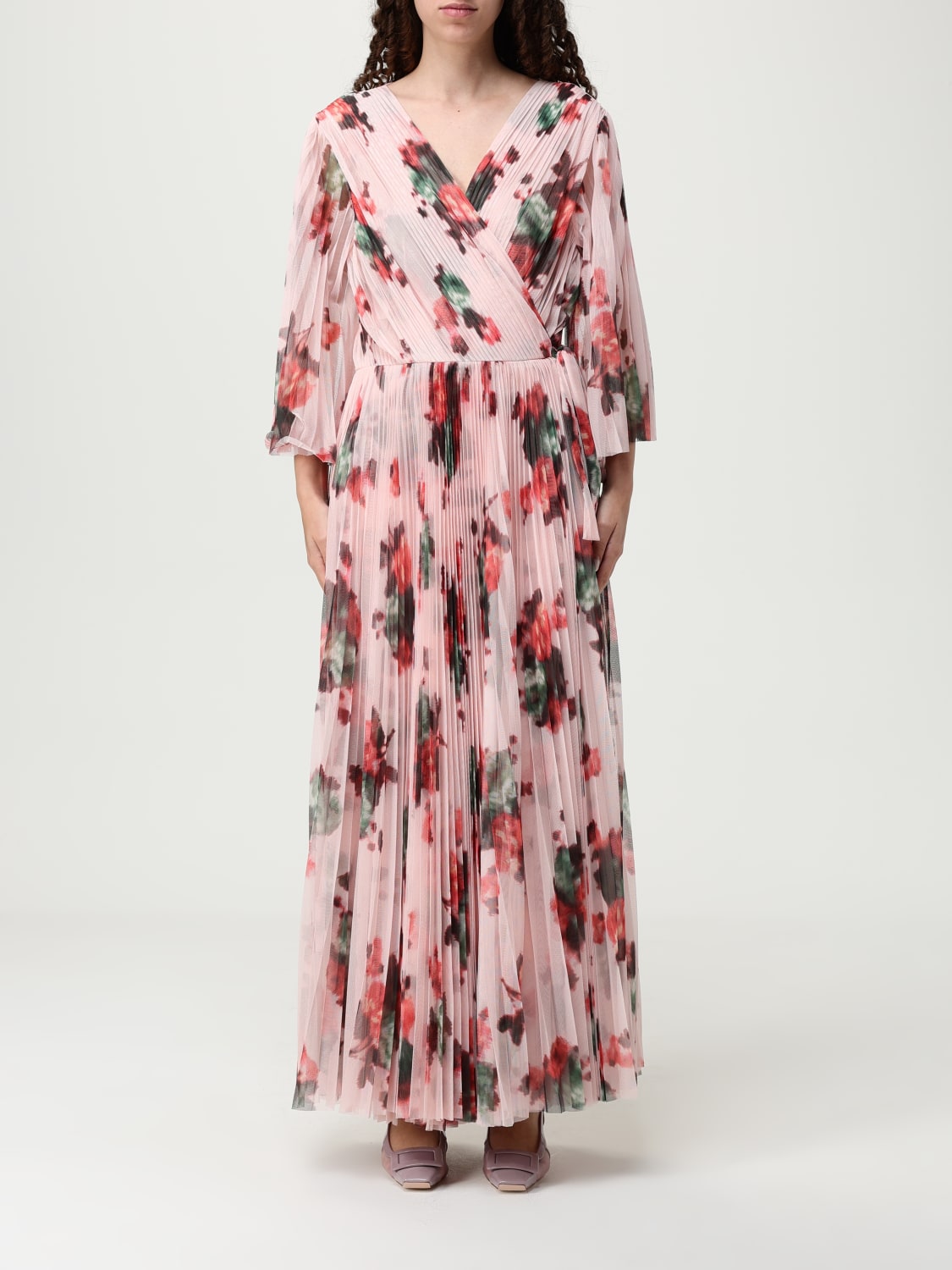 PHILOSOPHY DI LORENZO SERAFINI ROBE: Robes femme Philosophy Di Lorenzo Serafini, Rose - Img 1