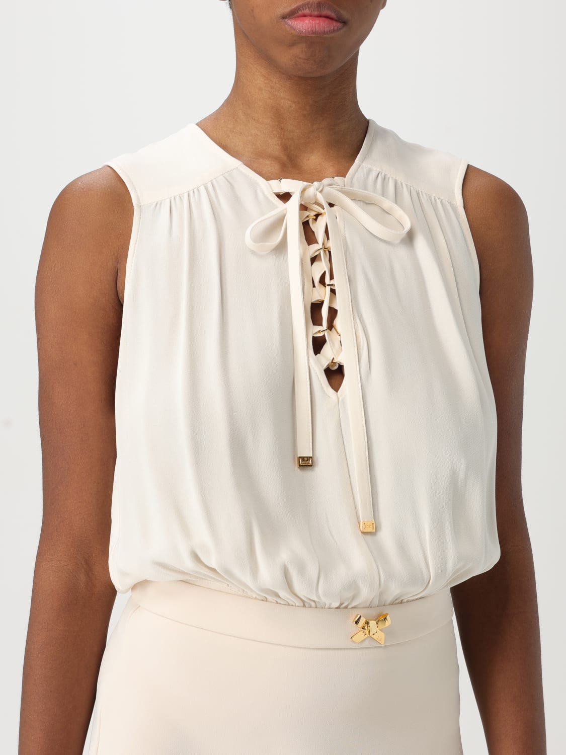 ワンピース ELISABETTA FRANCHI Woman Dress Butter ABR38 193 ELISABETTA FRANCHI: Dress woman - Butter | Elisabetta