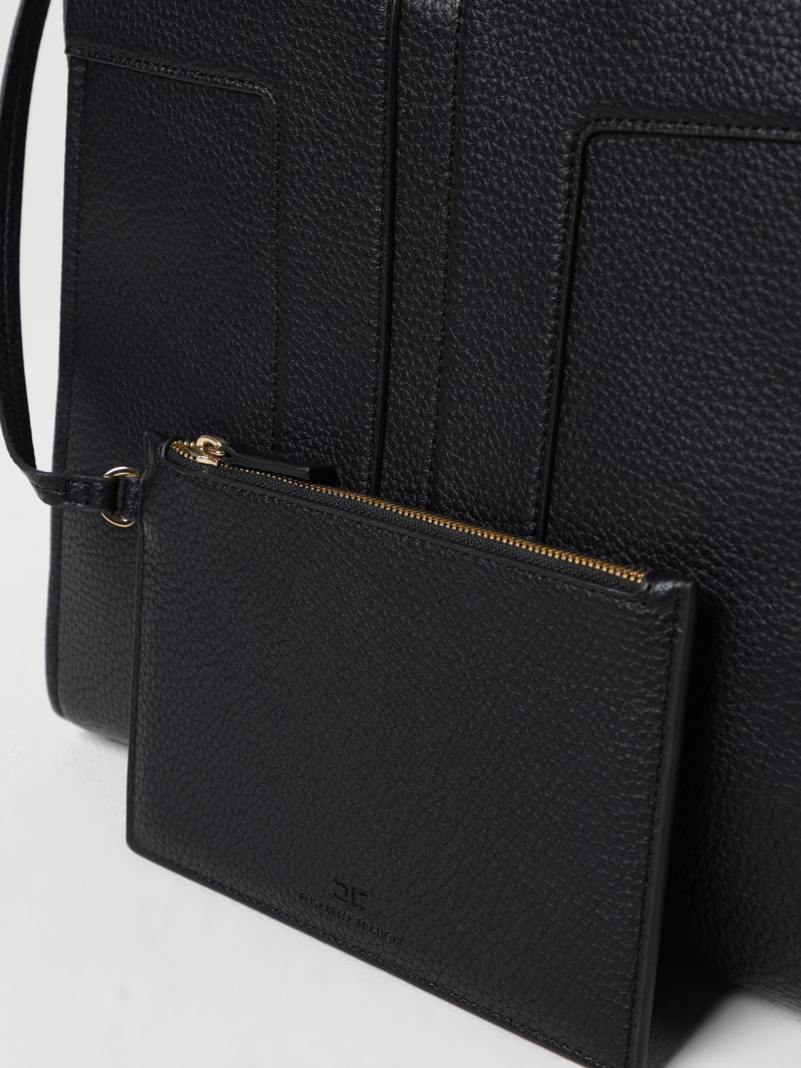 ELISABETTA FRANCHI BOLSO DE MANO: Bolso de mano mujer Elisabetta Franchi, Negro - Img 3