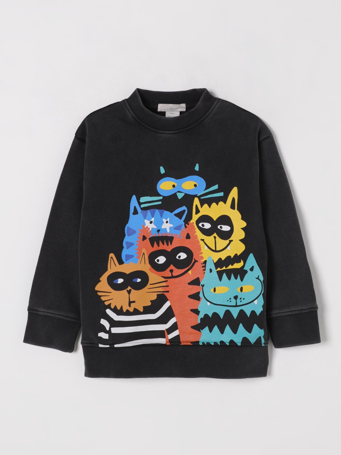 STELLA MCCARTNEY KIDS SWEATER: Sweater kids Stella McCartney Kids, Black - Img 1