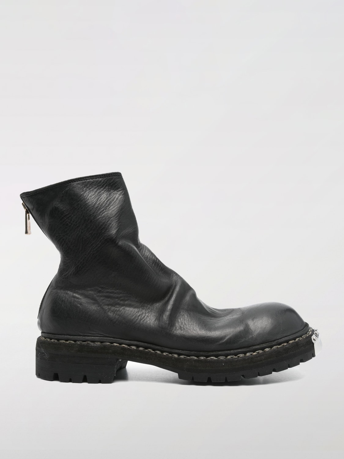 GUIDI BOOTS: Shoes men Guidi, Black - Img 1