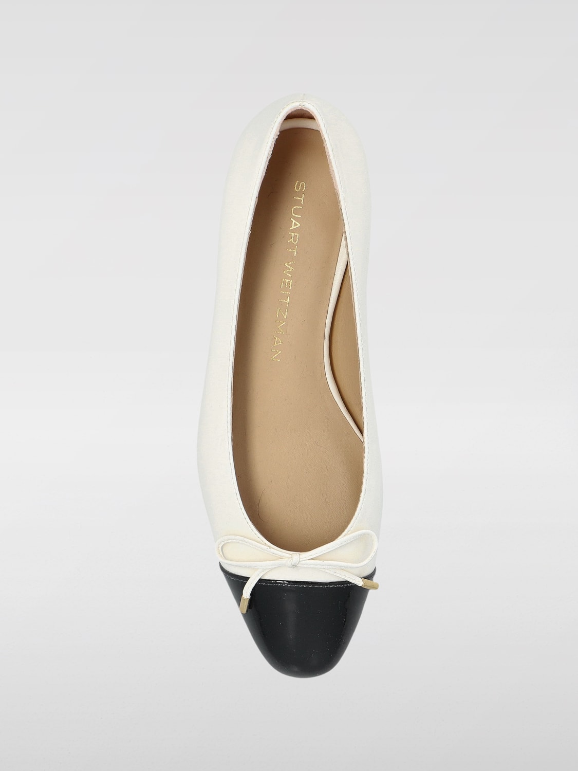 STUART WEITZMAN BALLET FLAT: Shoes woman Stuart Weitzman, Yellow Cream - Img 4