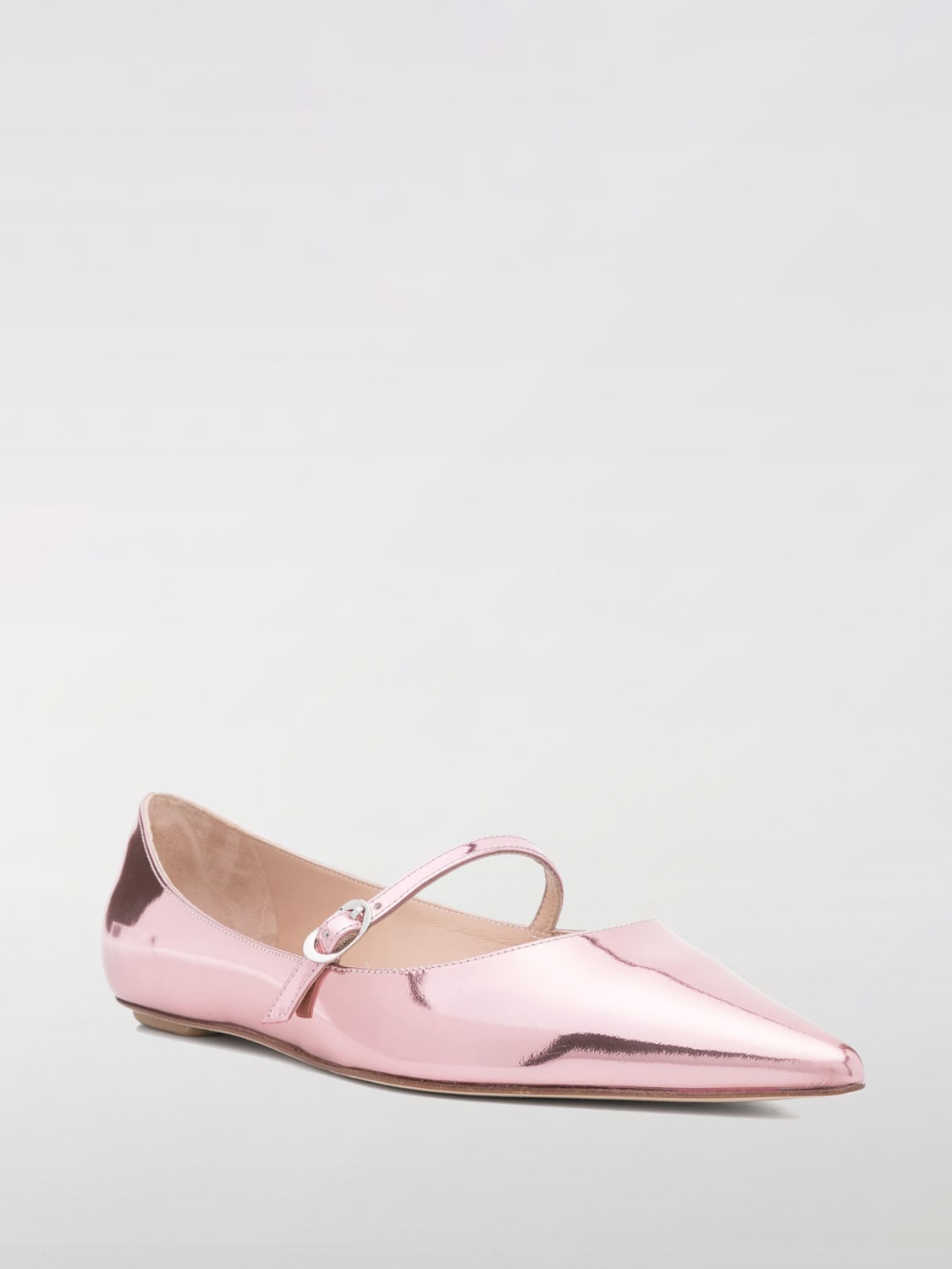 STUART WEITZMAN BALLET FLAT: Shoes woman Stuart Weitzman, Pink - Img 2