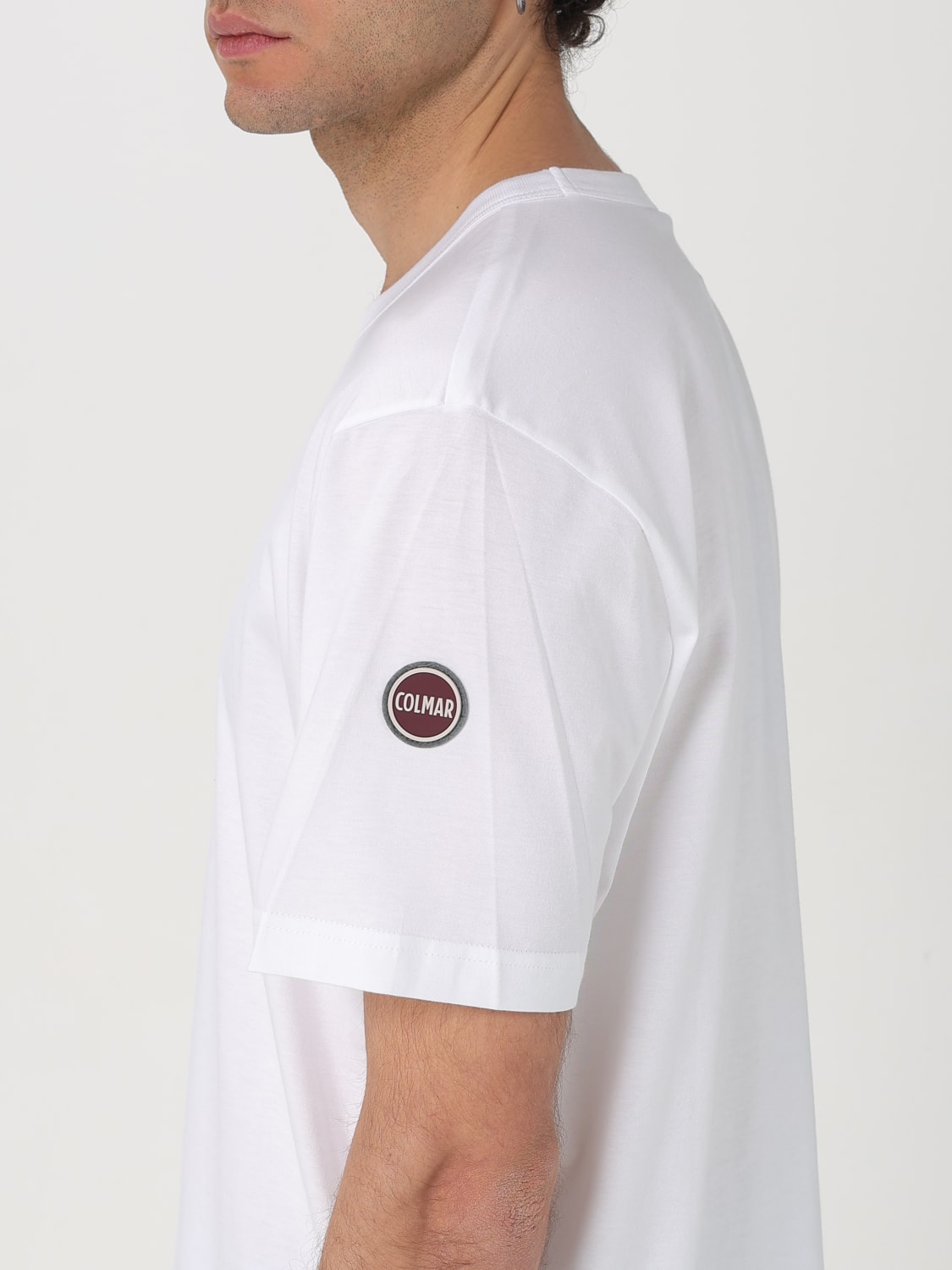 Tシャツ・カットソー COLMAR Men T-shirt White 75406SH 1 Short-sleeved jersey T-shirt - WHITE | Colmar