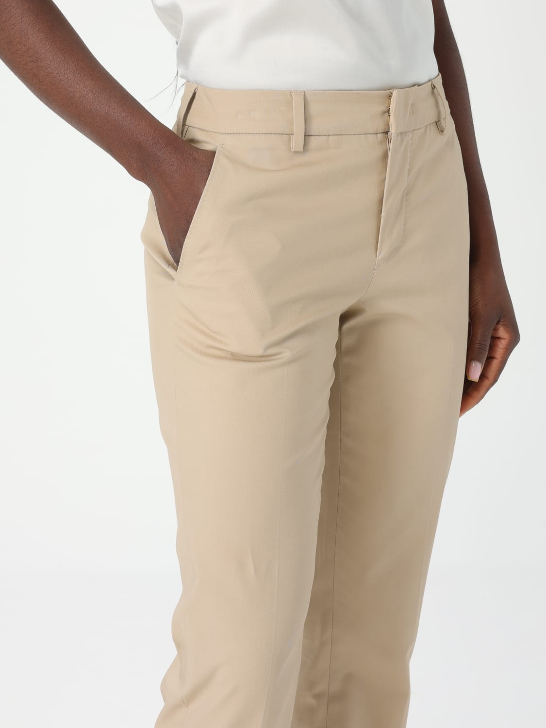 パンツ PT TORINO Woman Pants Beige CDVSNYZ00STDDX18 0040 PT TORINO: Pants woman - Beige | Pt Torino pants