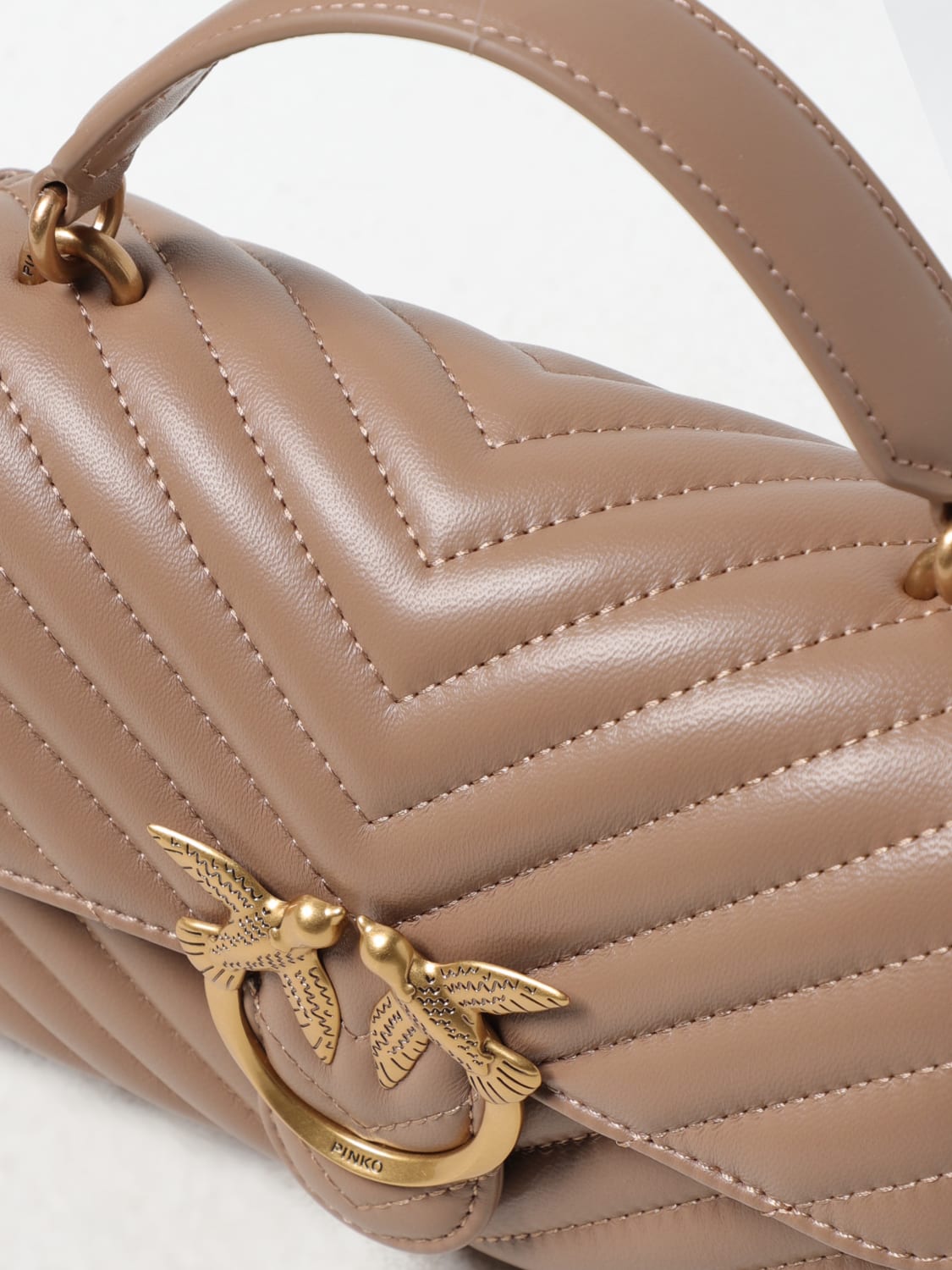 PINKO MINI BAG: Handbag woman Pinko, Beige - Img 3