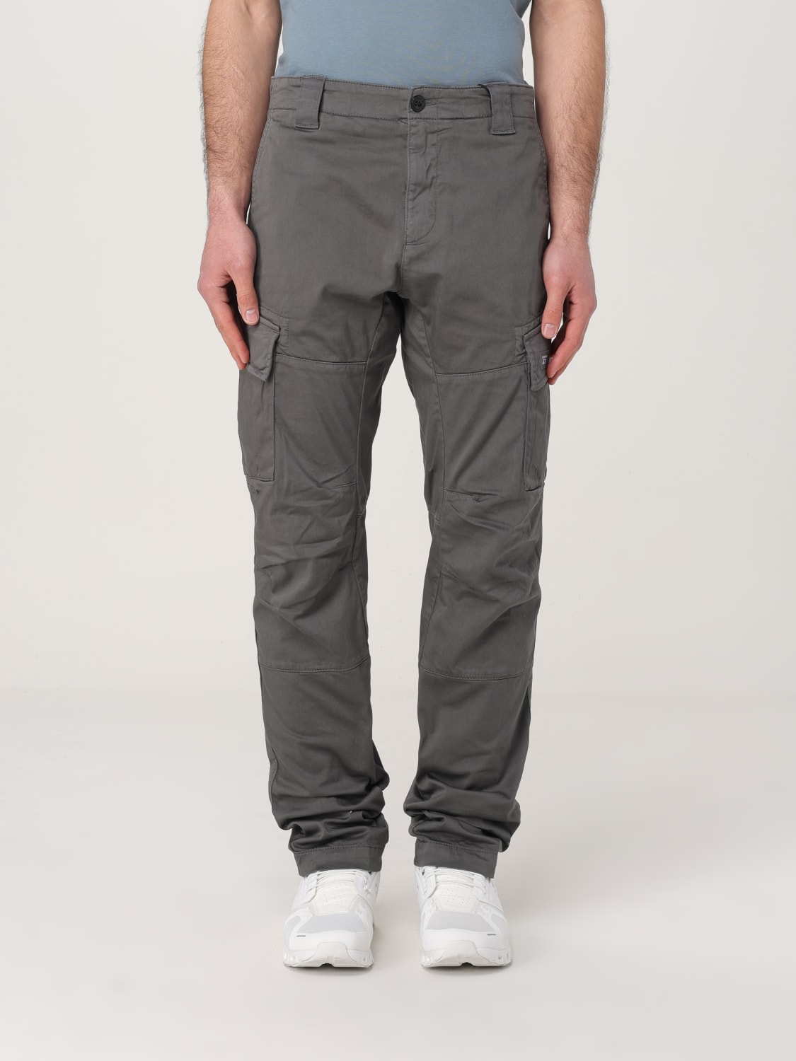 C.P. COMPANY PANTS: Pants men C.P. Company, Grey - Img 1