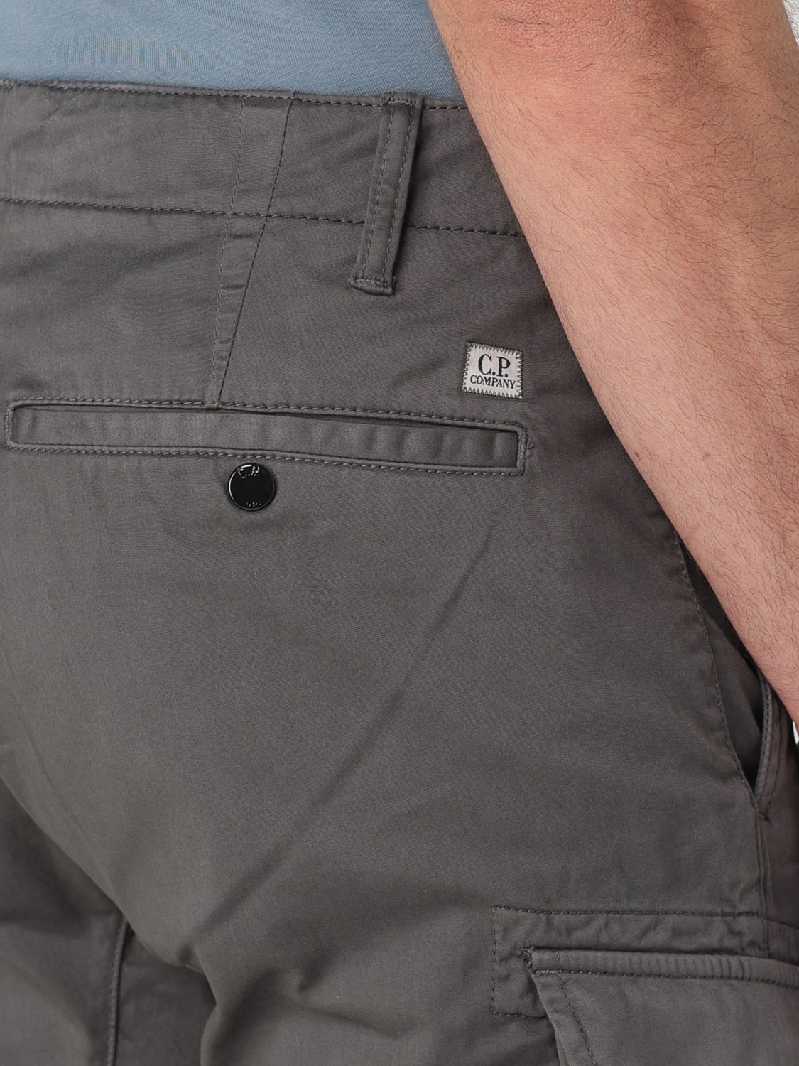 C.P. COMPANY PANTS: Pants men C.P. Company, Grey - Img 4