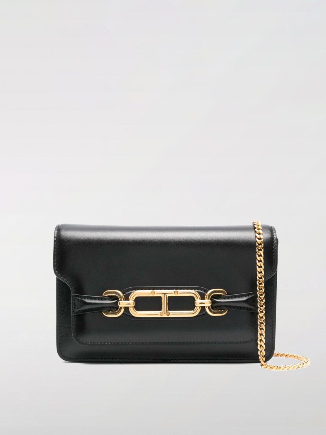 バッグ・カバンその他 TOM FORD Small leather crossbody bag Black L1738LCL056X TOM FORD: Shoulder bag woman - Black | Tom Ford mini bag