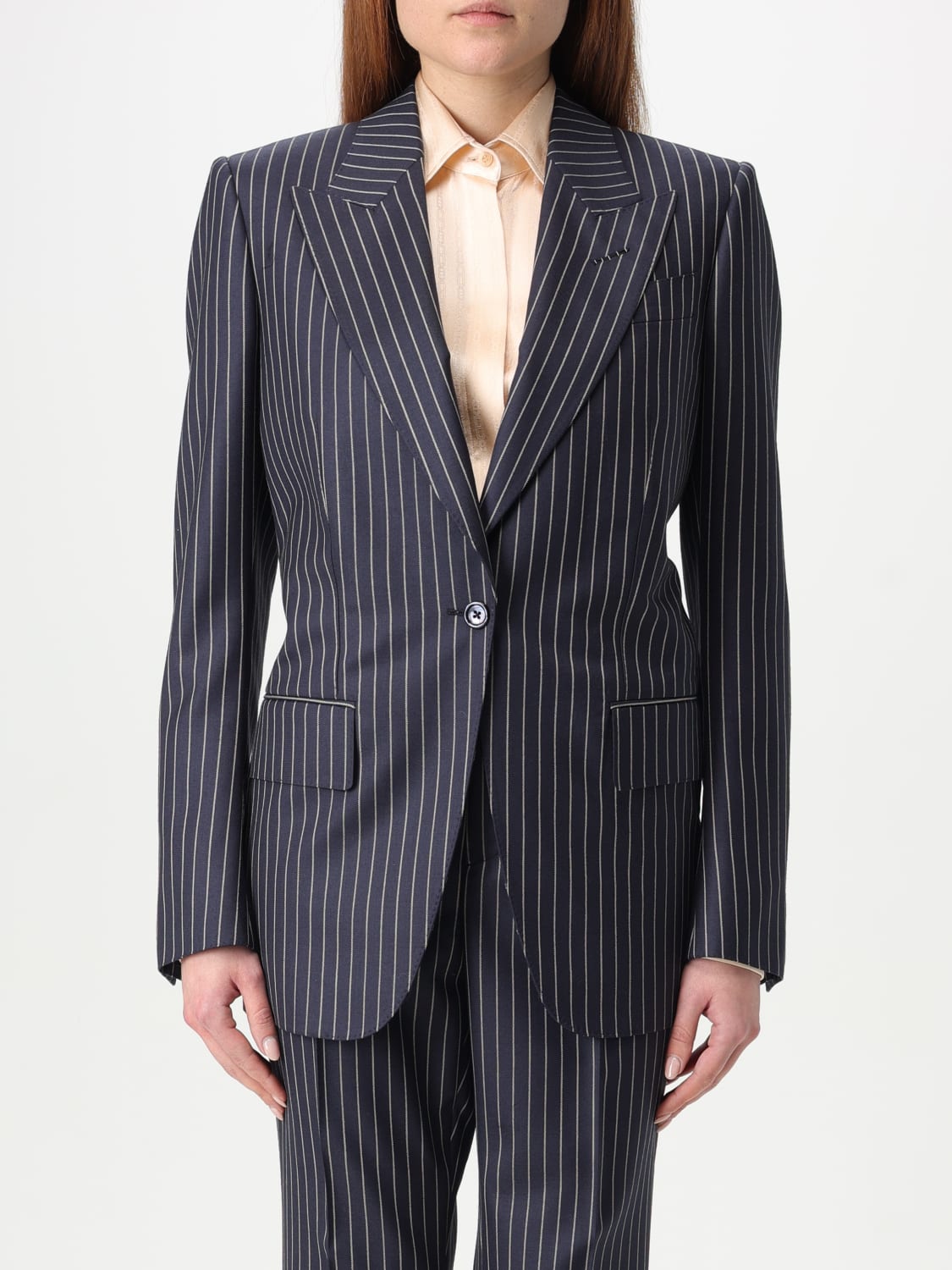 TOM FORD BLAZER: Tom Ford women's blazer, Blue - Img 1