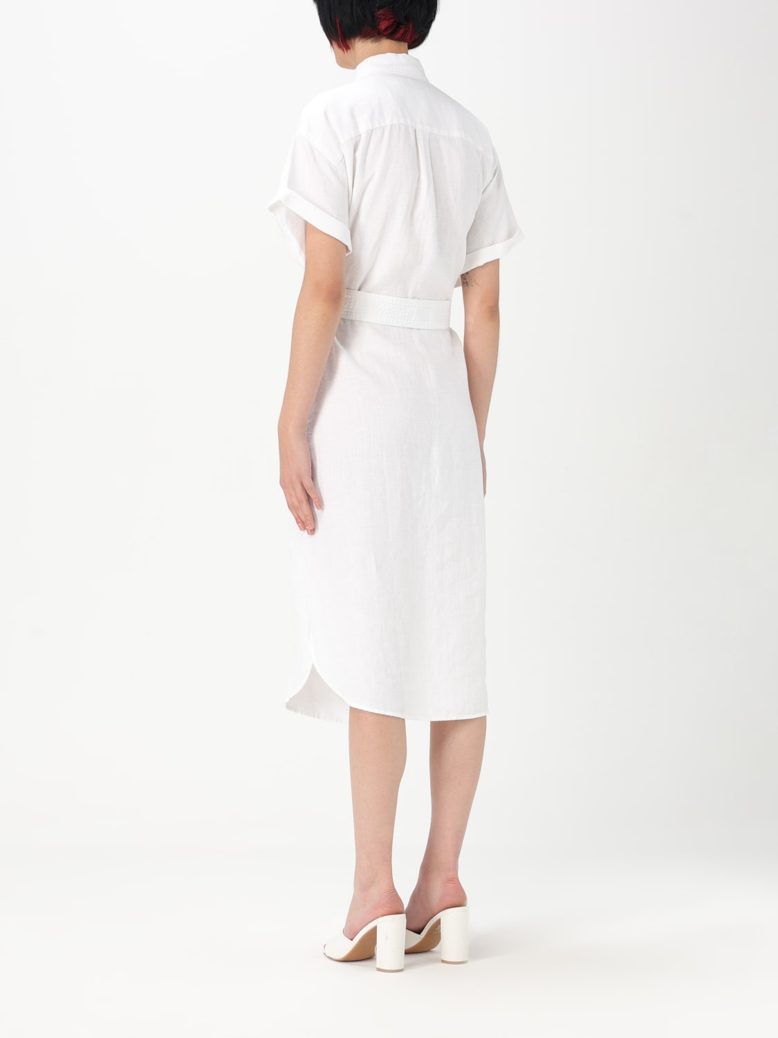 ワンピース POLO RALPH LAUREN Woman Dress White 211959912 002 POLO RALPH LAUREN Polo Ralph Lauren ポロラルフローレン