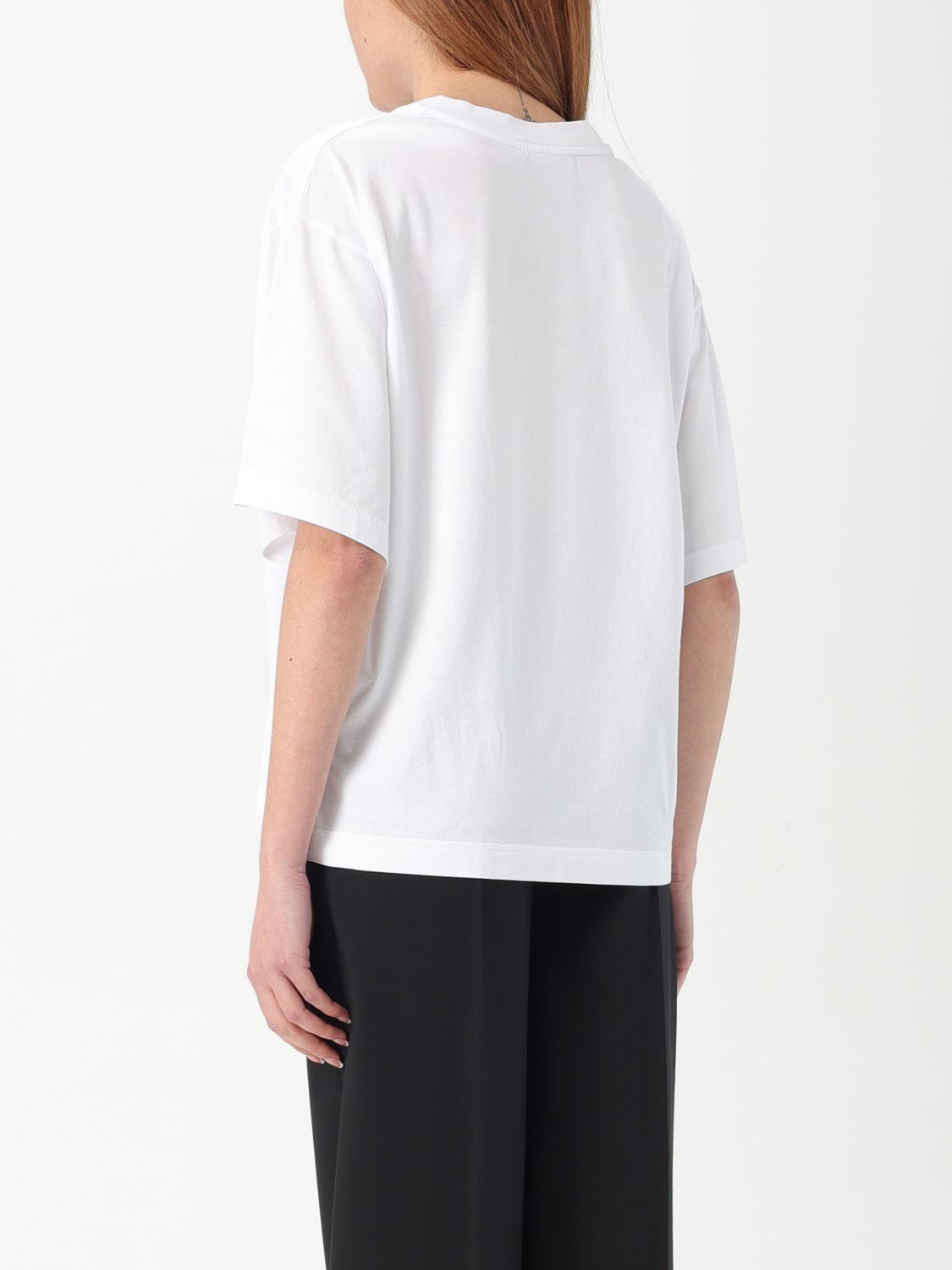 Tシャツ・カットソー DOLCE  GABBANA Women Tops F8U10TG7H4P W0800 White DOLCE & GABBANA: Polo shirt woman - White | Dolce & Gabbana