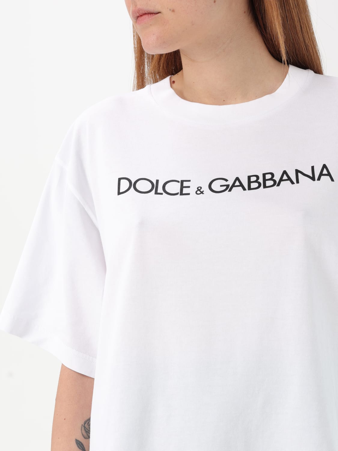 DOLCE & GABBANA: Polo shirt woman - White | Dolce & Gabbana