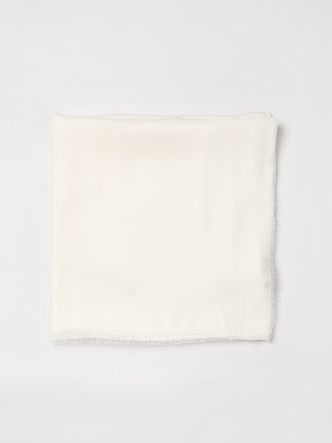 ELISABETTA FRANCHI SCARF: Scarf woman Elisabetta Franchi, Ivory - Img 1