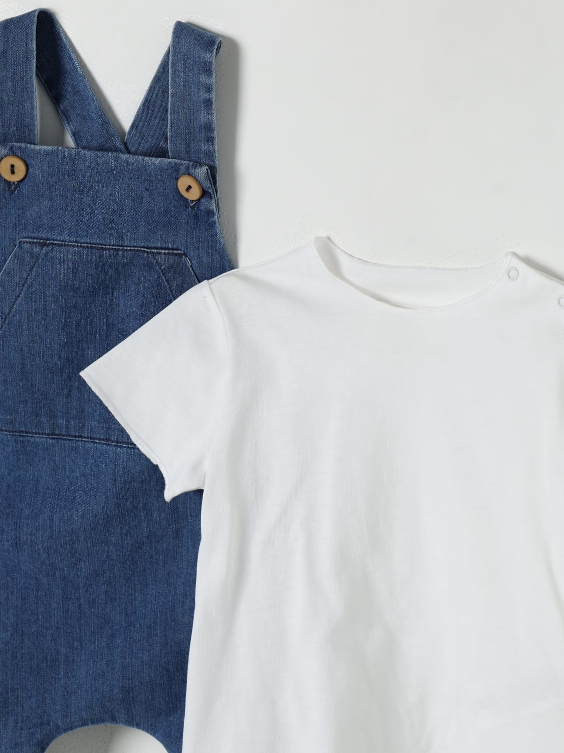 TEDDY & MINOU JUMPSUIT: Jumpsuit kids Teddy & Minou, Blue - Img 3