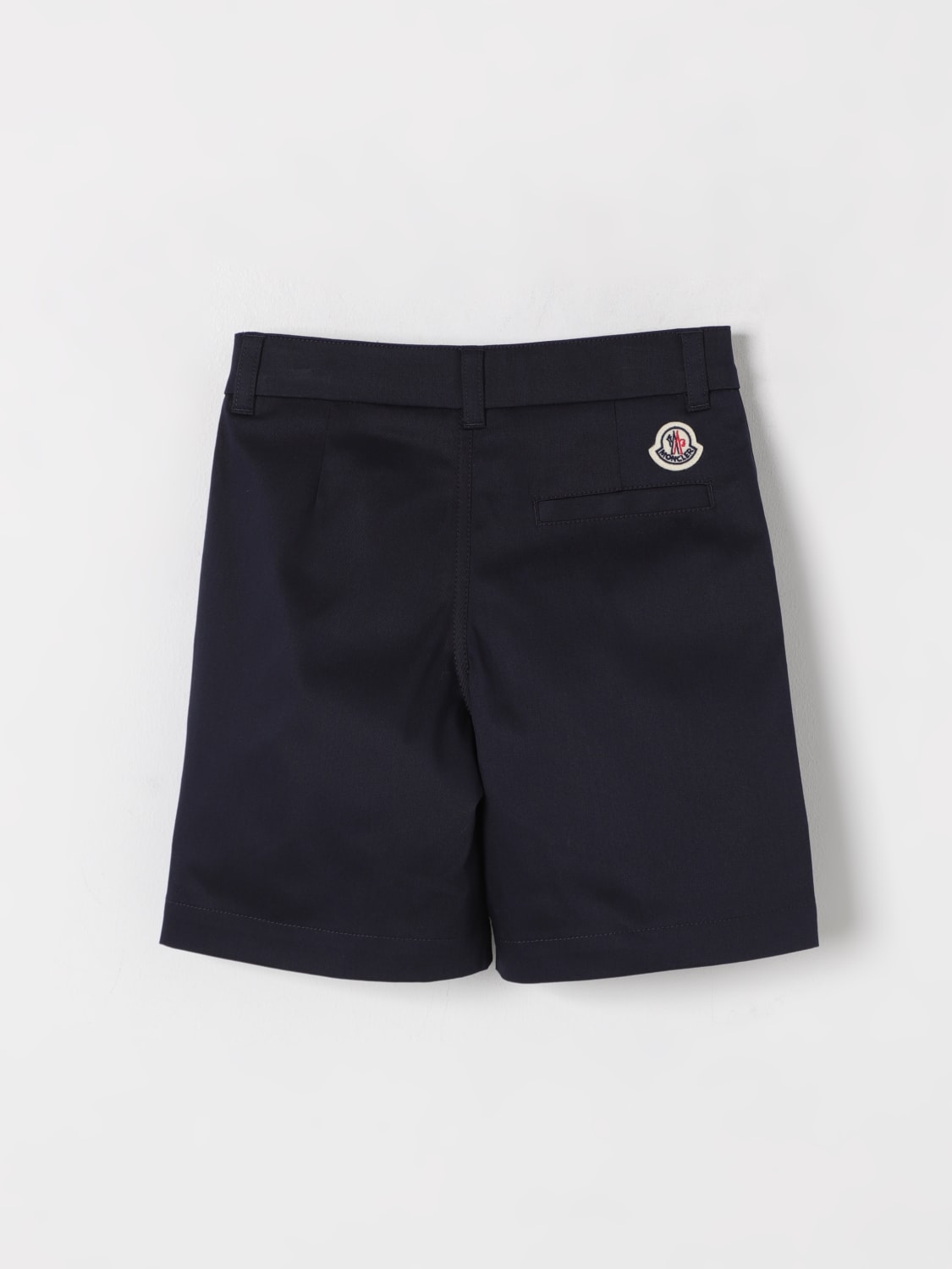 MONCLER PANTALONES CORTOS: Pantalón corto niños Moncler, Azul Oscuro - Img 2