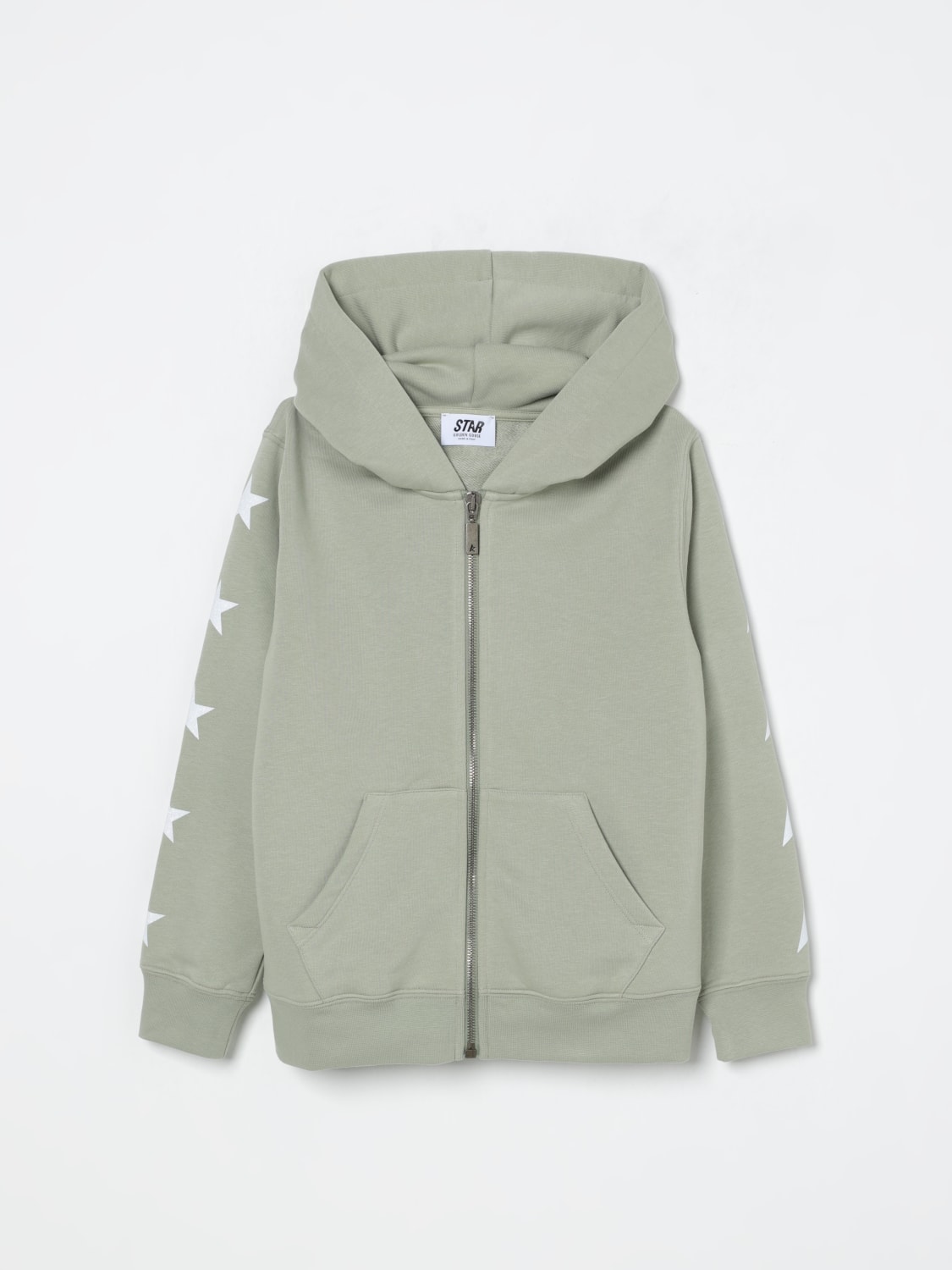 GOLDEN GOOSE JERSEY: Jersey niños Golden Goose, Verde - Img 1