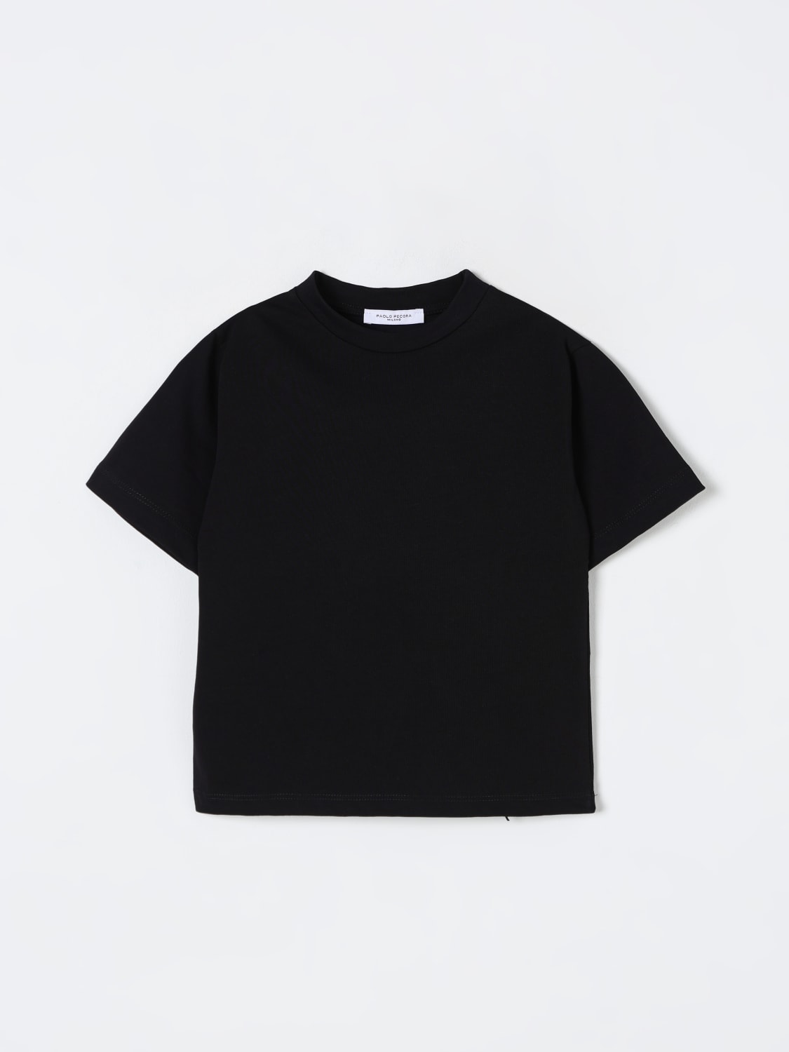 PAOLO PECORA T-SHIRT: T-shirt kids Paolo Pecora, Black - Img 1