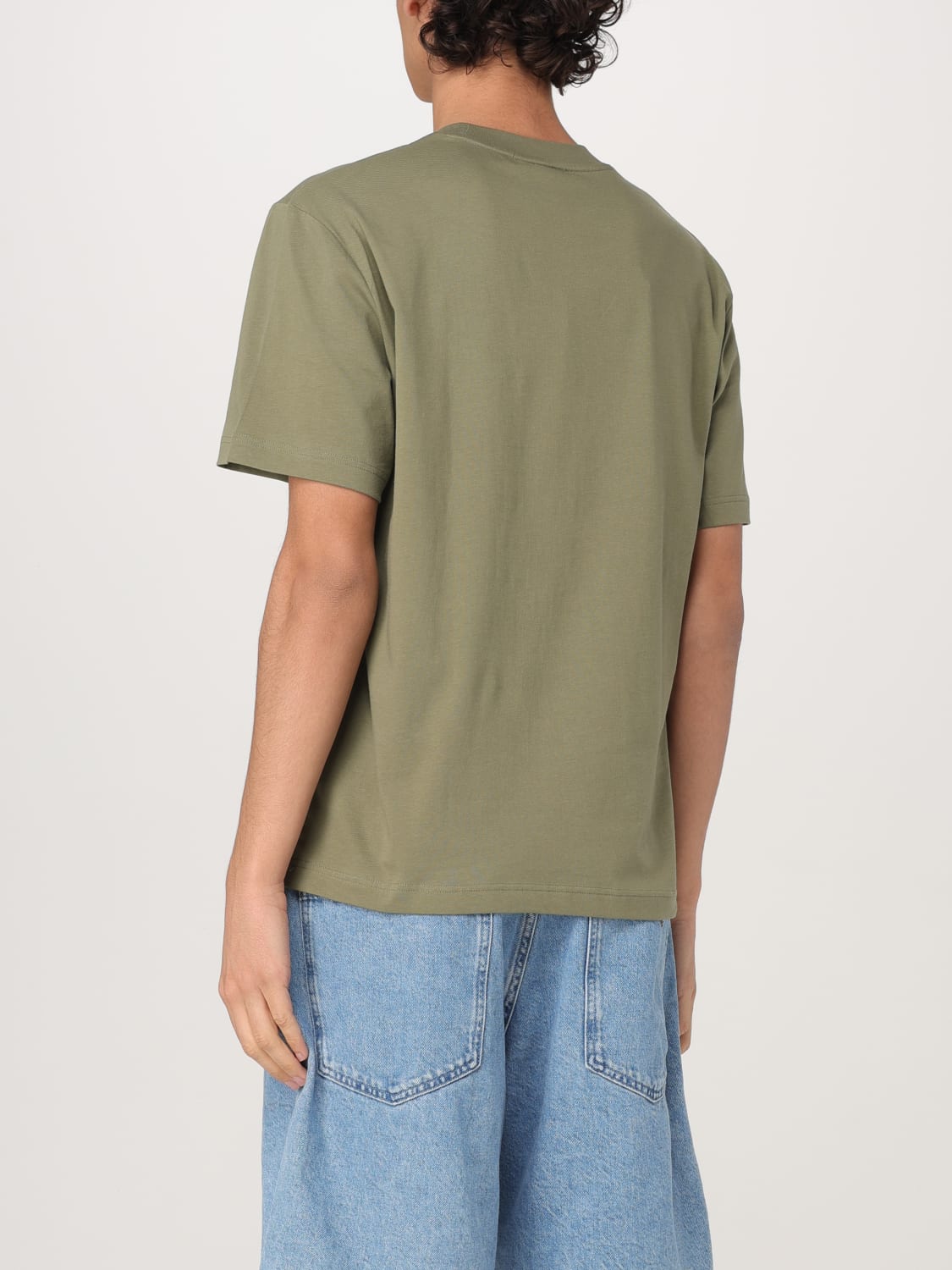 Tシャツ・カットソー LACOSTE Men T-shirt Kaki TH7318 BMY Tシャツ・カットソー LACOSTE Men T-shirt Kaki TH7318 BMY