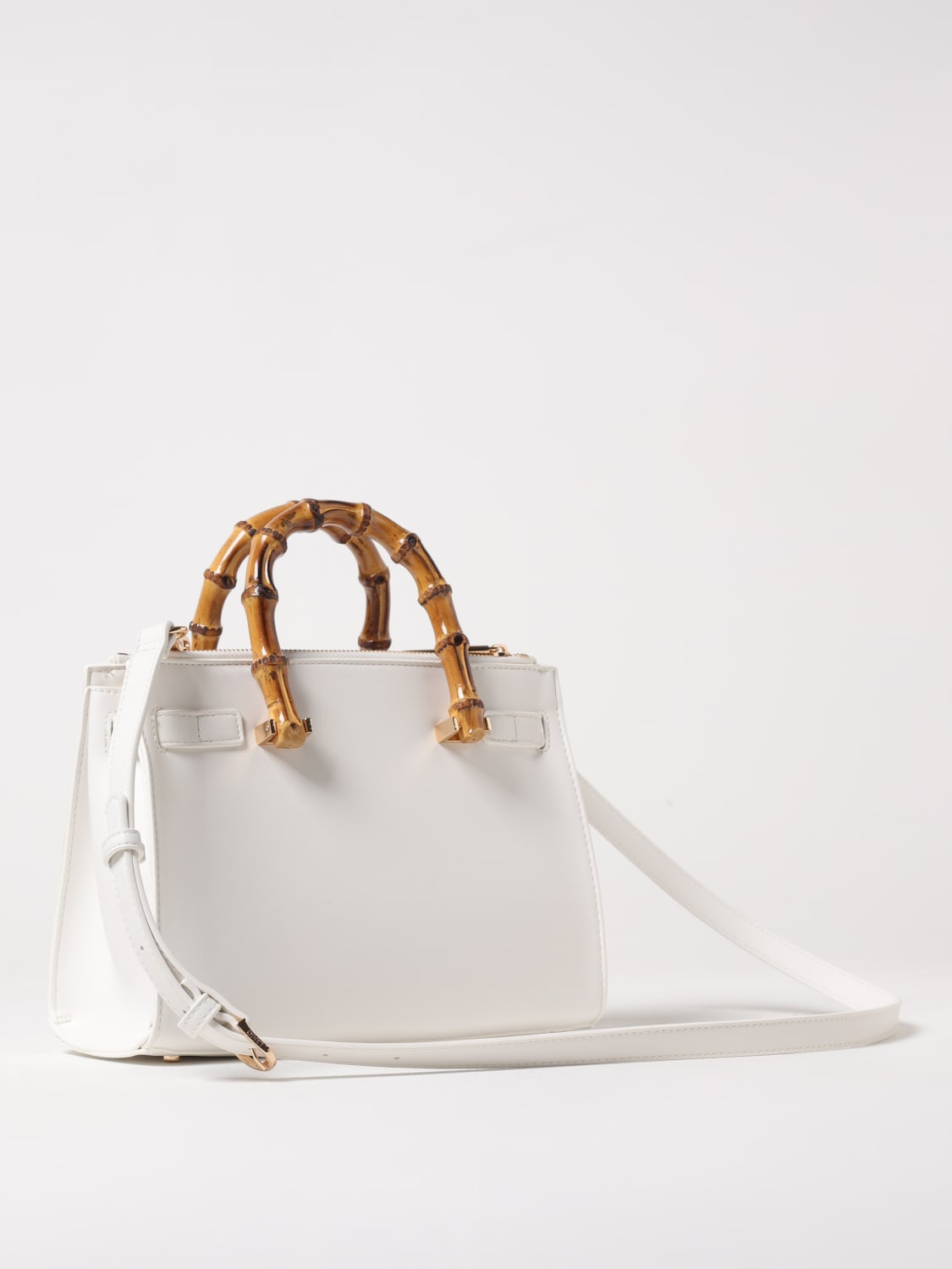 LIU JO BORSA A MANO: Borsa Liu Jo in pelle sintetica , Bianco - Img 2