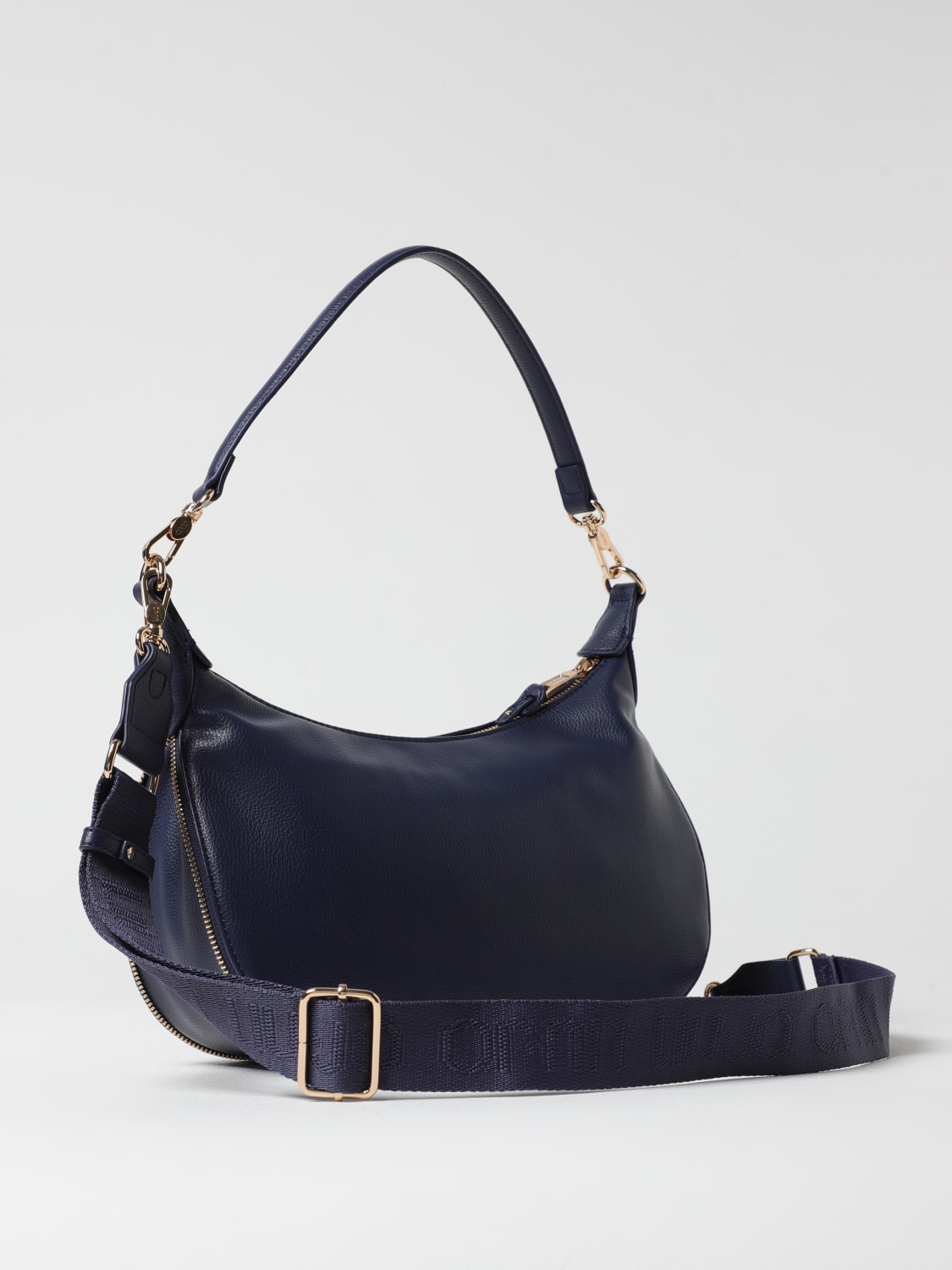 LIU JO BORSA A SPALLA: Borsa Liu Jo in pelle sintetica a grana , Blue - Img 2