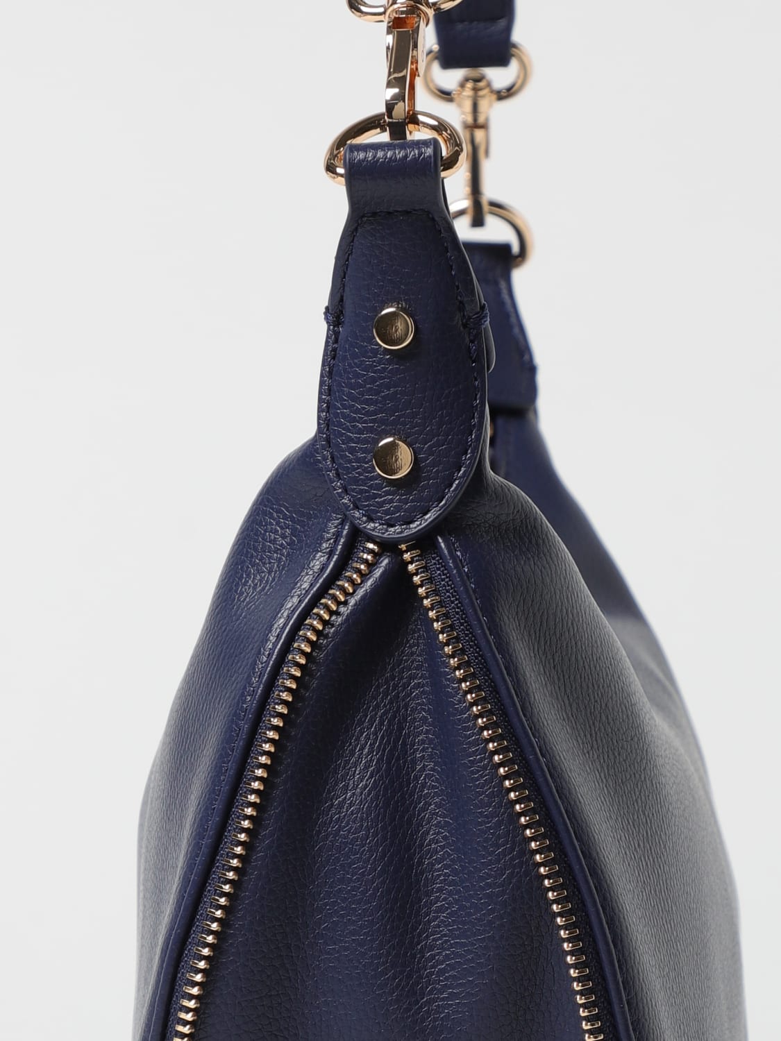 LIU JO BORSA A SPALLA: Borsa Liu Jo in pelle sintetica a grana , Blue - Img 3