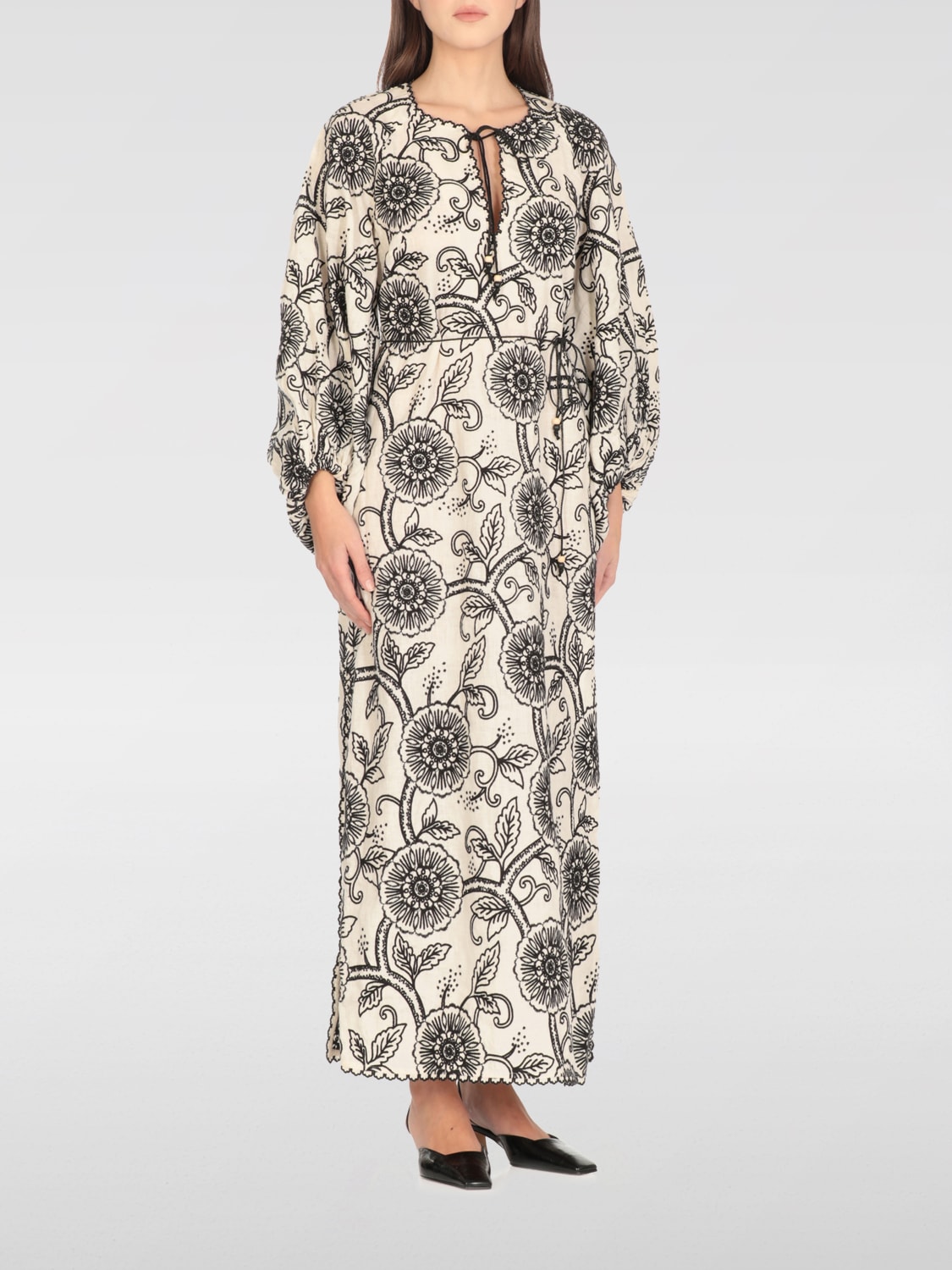 ワンピース ZIMMERMANN Woman Dress Ivory 1789DRS253 IVBLK ZIMMERMANN: Dress woman - Ivory | Zimmermann dress