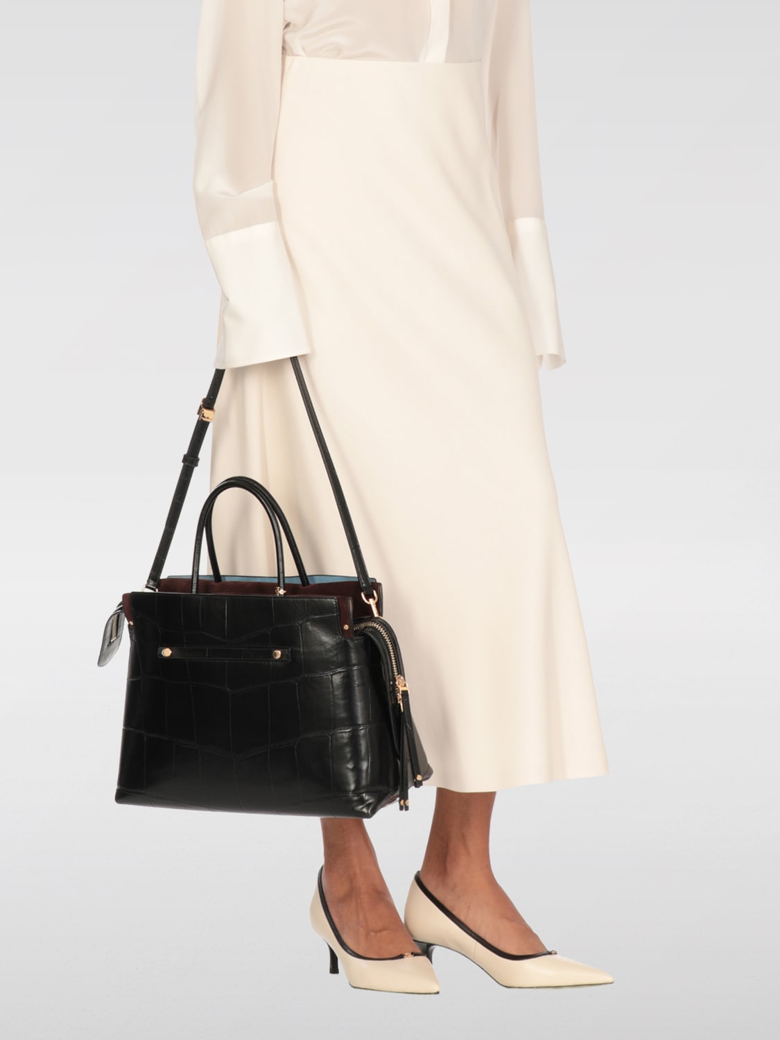 トートバッグ TORY BURCH Woman Tote bags Black 162000 001 TORY BURCH: Shoulder bag woman - Black | Tory Burch tote