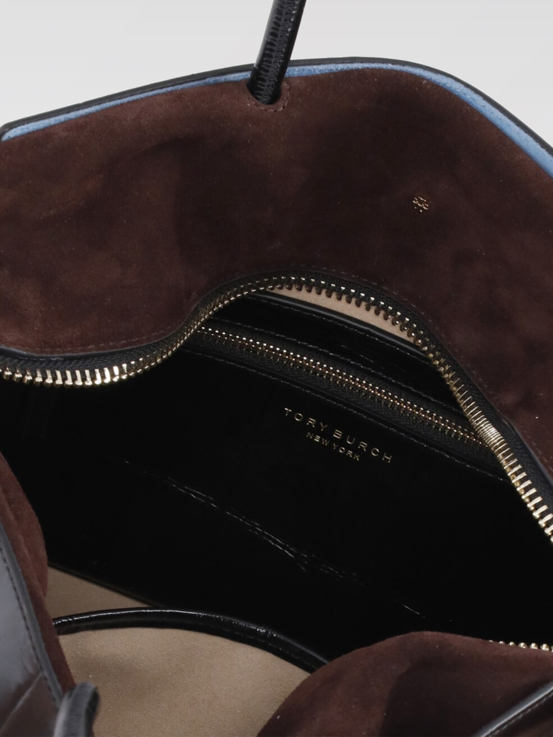 トートバッグ TORY BURCH Woman Tote bags Black 162000 001 Ella Patent Tote Bag: Women's Designer Tote Bags | Tory Burch
